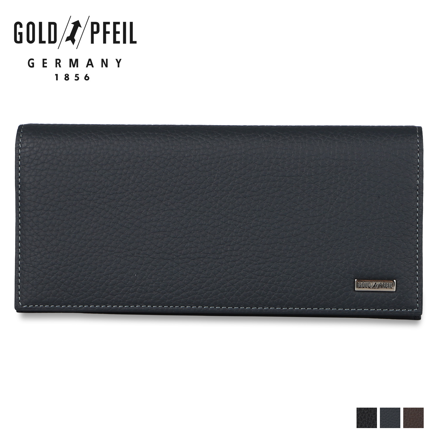 ゴールドファイル GOLD PFEIL 財布 長財布 メンズ 本革 SUPERIOR LONG WALLET ブラック ネイビー ダーク ブラウン 黒 GP24118 glp-gp24118_r.jpg