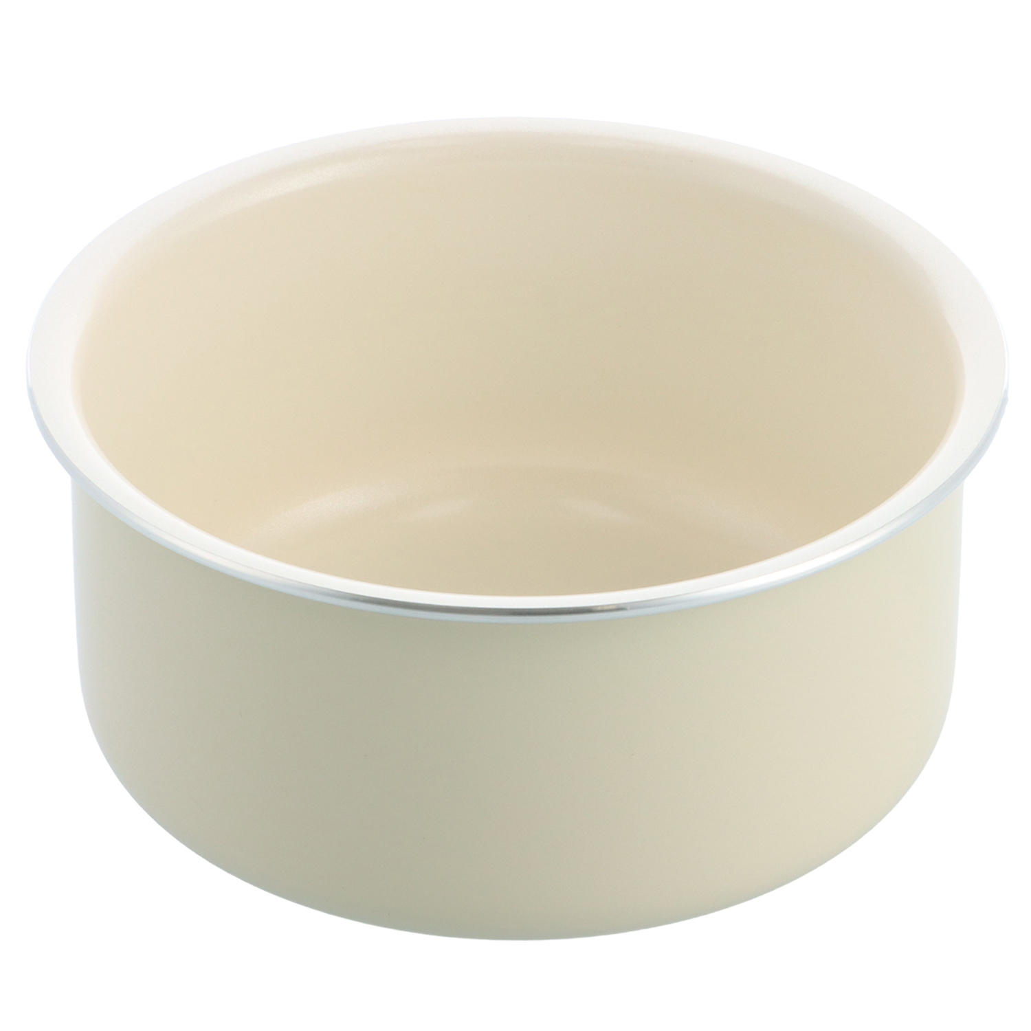 グリーンパン GREENPAN 片手鍋 ソースパン クリックシェフ 16cm IH ガス火対応 ホワイト ブルー 白 CC008858-104 | ブランド登録なし | 02