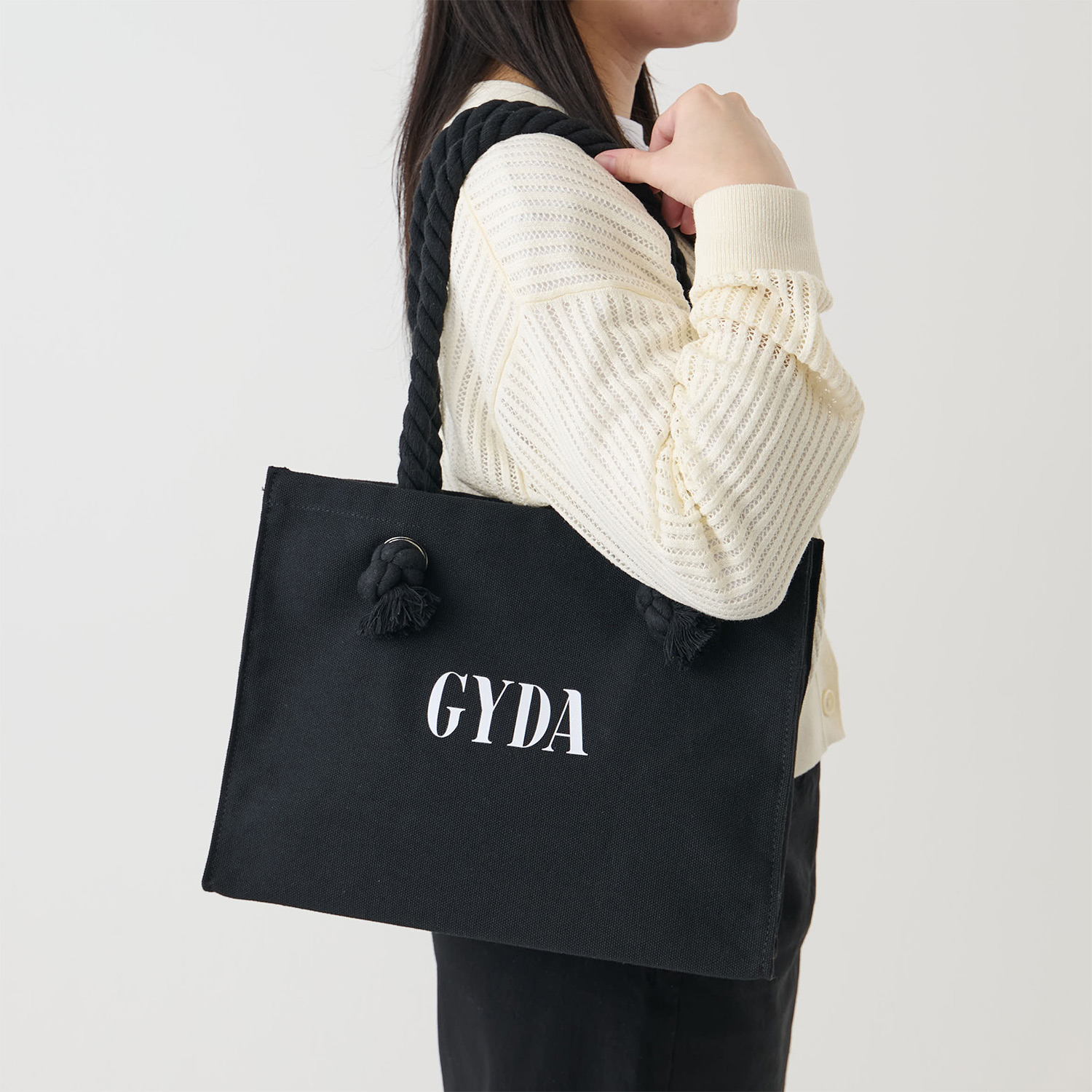 ジェイダ　gyda GYDA ノベルティ　ボアトート GYDA(ジェイダ) トートバッグ CANVAS GY-B191