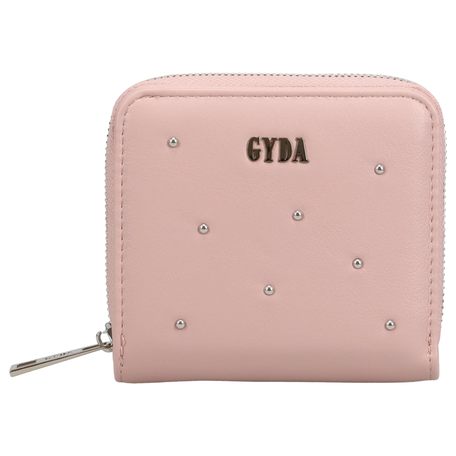 GYDA ジェイダ 財布 二つ折り スタッズ レディース ラウンドファスナー STUDS SERIES ブラック グレー ピンク 黒 GY-W231 | GYDA | 03