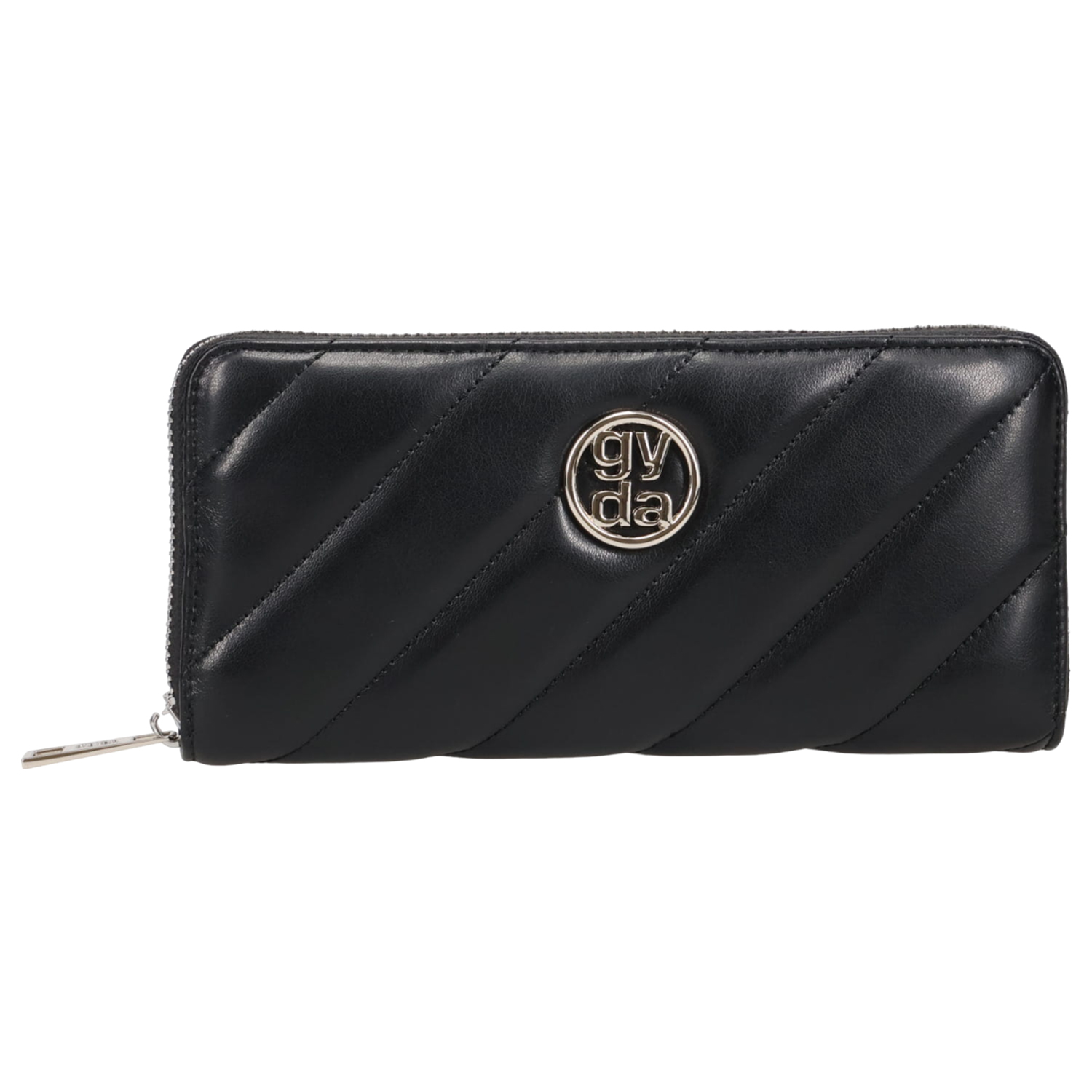 GYDA（ジェイダ） 長財布 キルティング メタル レディース ラウンド