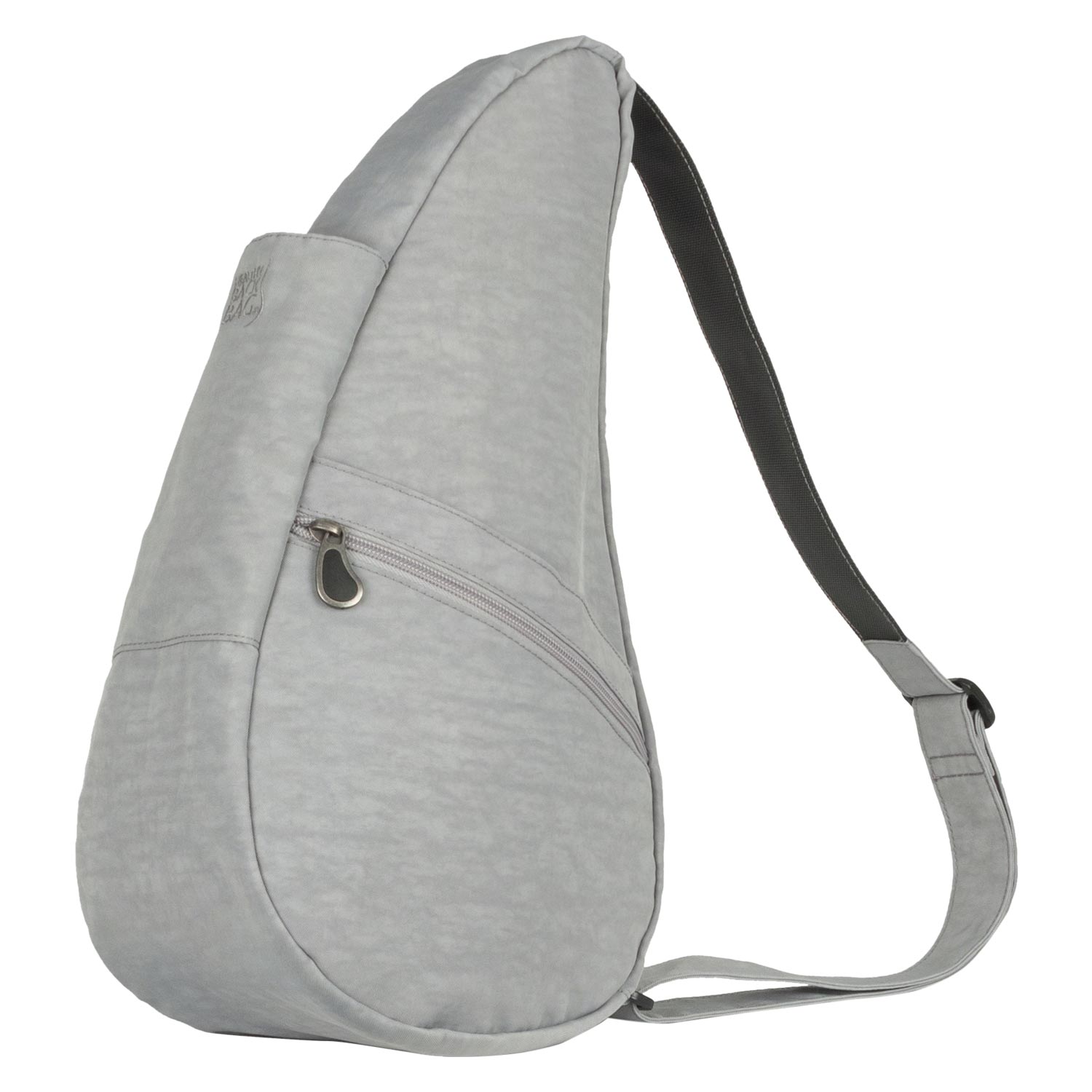 ヘルシーバックバッグ ボディバッグ グレー 軽量 しずく型 大容量 美品 The Healthy Back Bag（ヘルシーバックバッグ） Healthy Back Bag