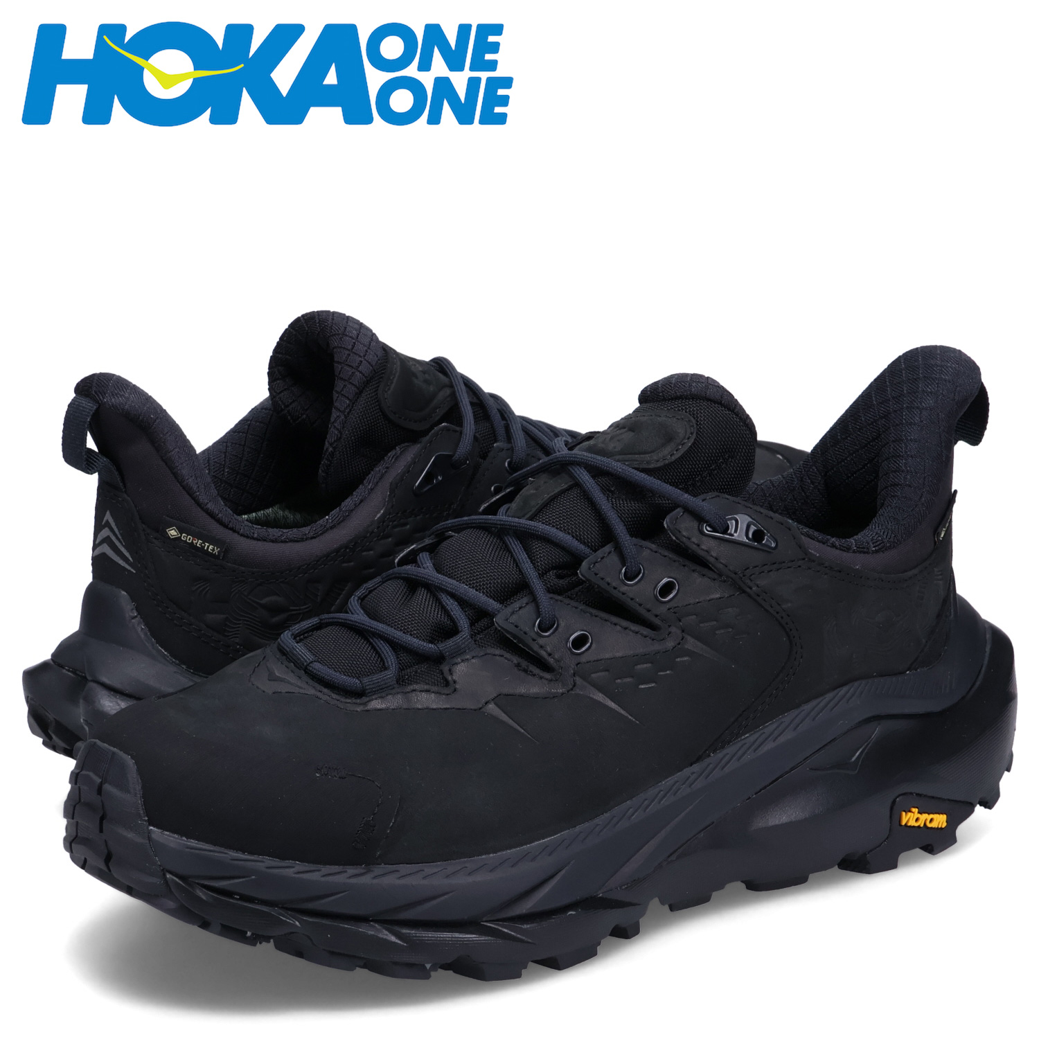 【新品未使用】ホカオネオネ カハ ロウ ゴアテックス ブラック HOKA KAHA 2 LOW GTX Black/Black（ホカ カハ 2 ロウ ゴアテック