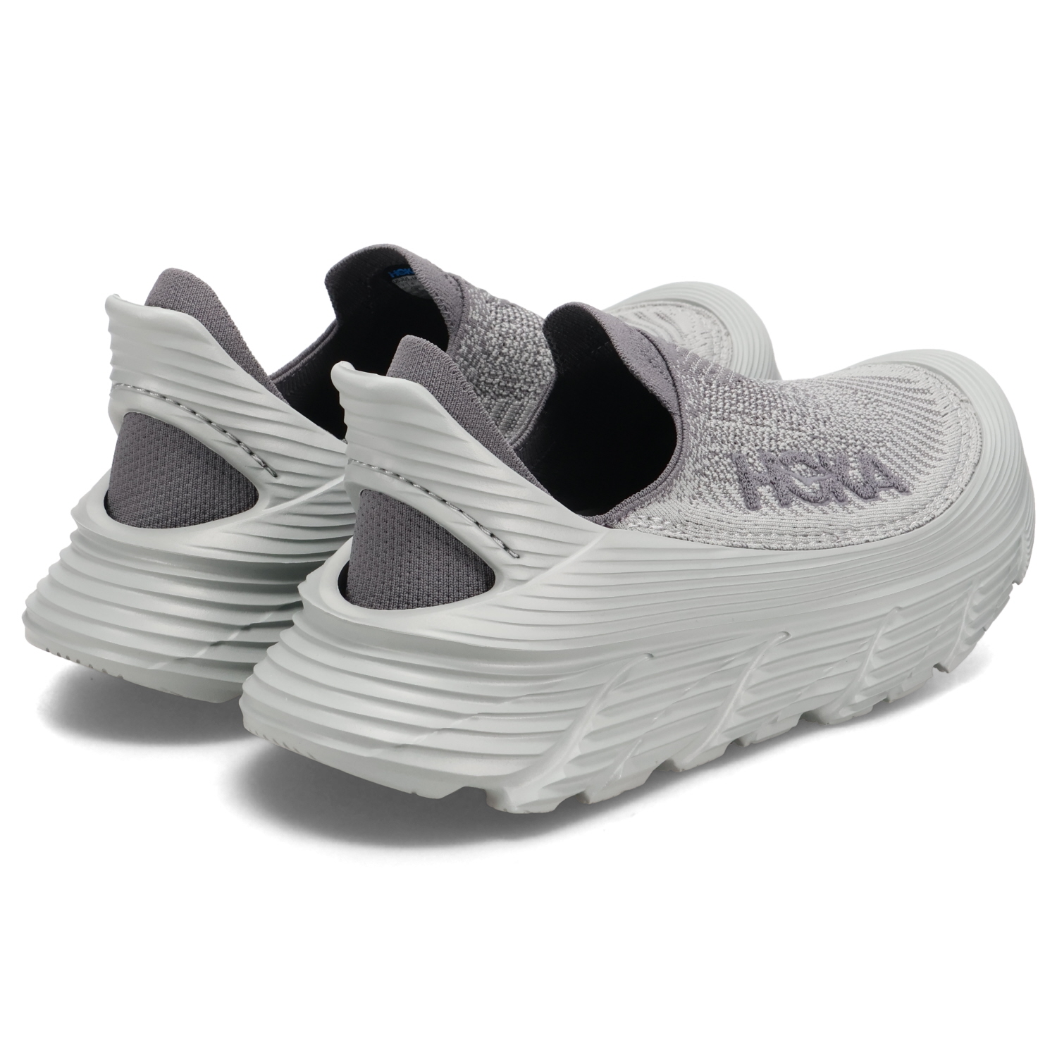 ホカオネオネ HOKA ONE ONE スニーカー スリッポン リストア TC メンズ レディース 厚底 RESTORE TC グレー 1134532 HOKA ONEONE（ホカ オネオネ） スニーカー スリッポン リストア メンズ