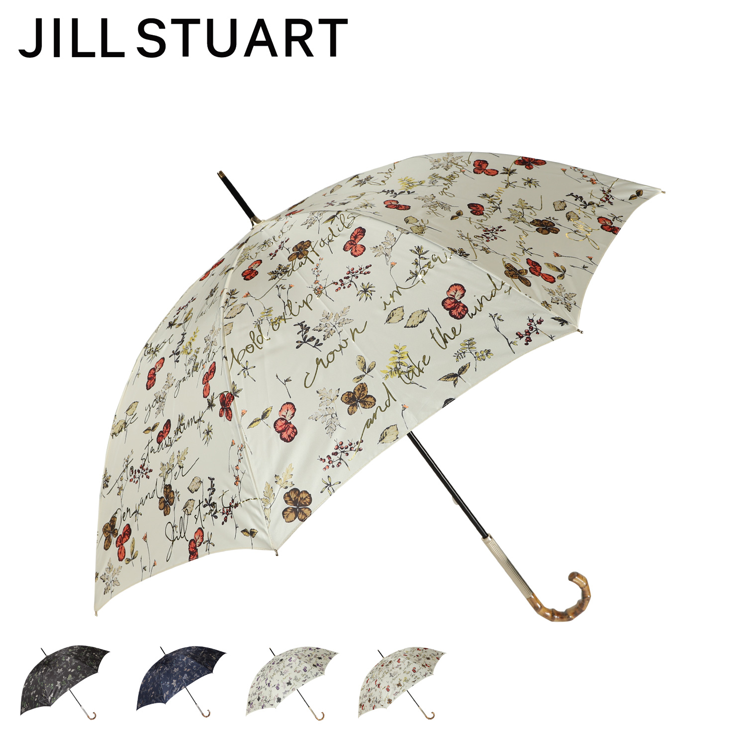 ジルスチュアート JILLSTUART 長傘 雨傘 レディース 60cm 軽量