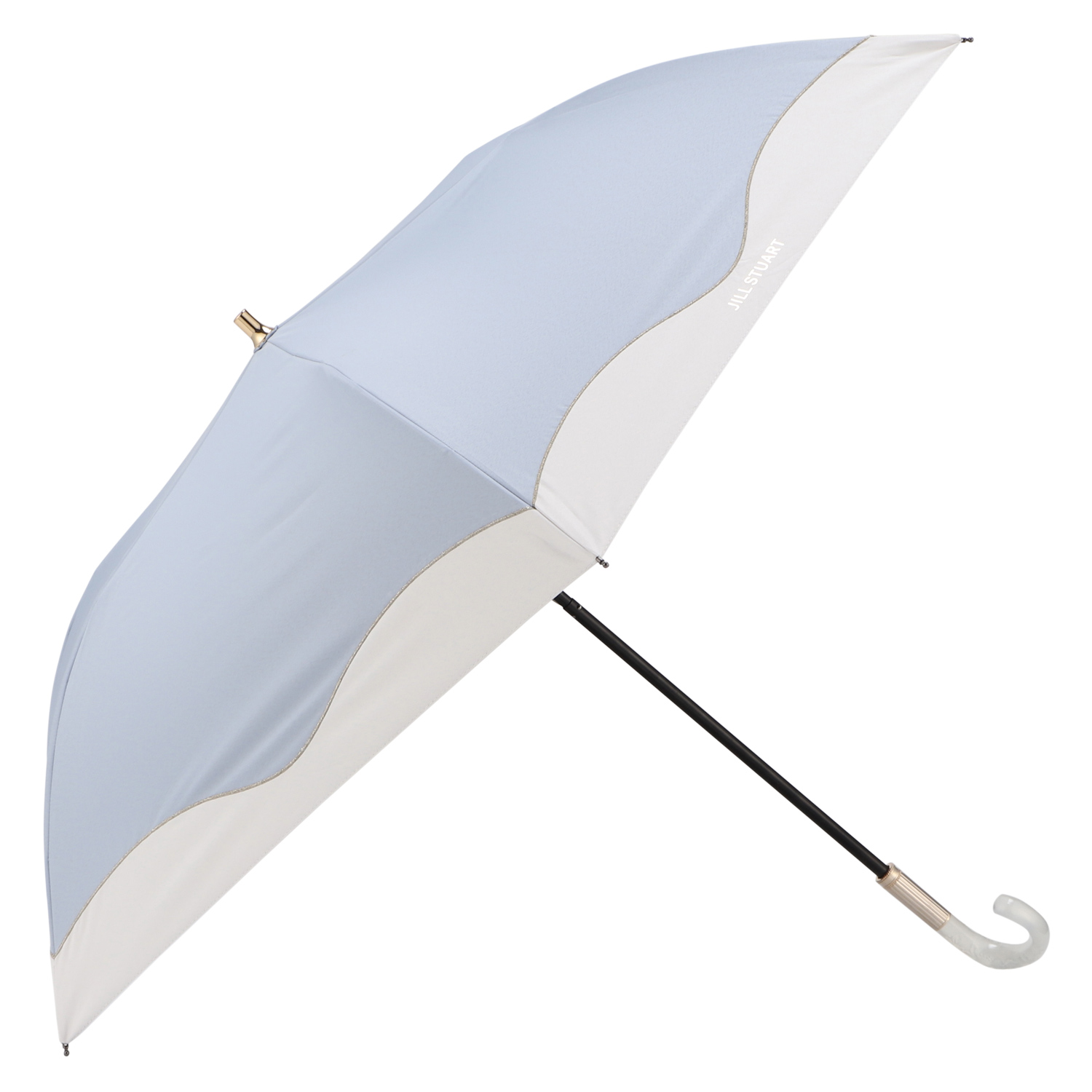 【新品未使用】JILLSTUART 晴雨兼用折りたたみ傘 遮熱・遮光 箔プリント JILL STUART ジルスチュアート JILLSTUART 日傘 折りたたみ 傘
