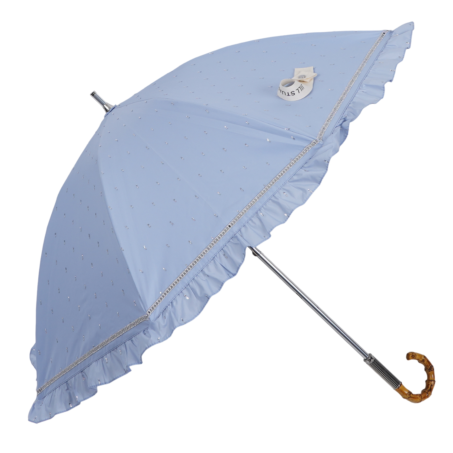 ジルスチュアート JILLSTUART 日傘 遮光 晴雨兼用 ショート傘 雨傘 レディース UVカット 遮蔽 紫外線対策 フリル 23030