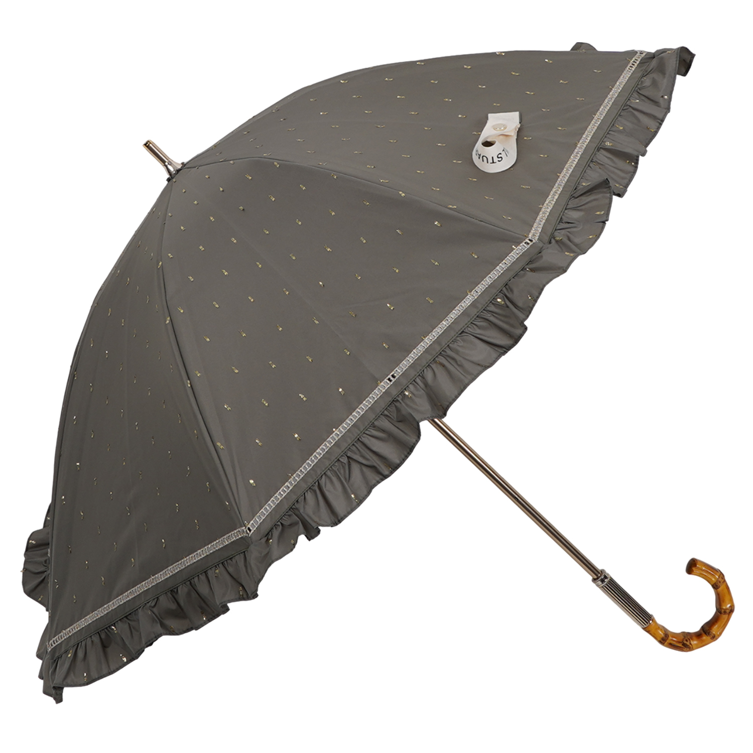ジルスチュアート JILLSTUART 日傘 遮光 晴雨兼用 ショート傘 雨傘 レディース UVカット 遮蔽 紫外線対策 フリル 23030