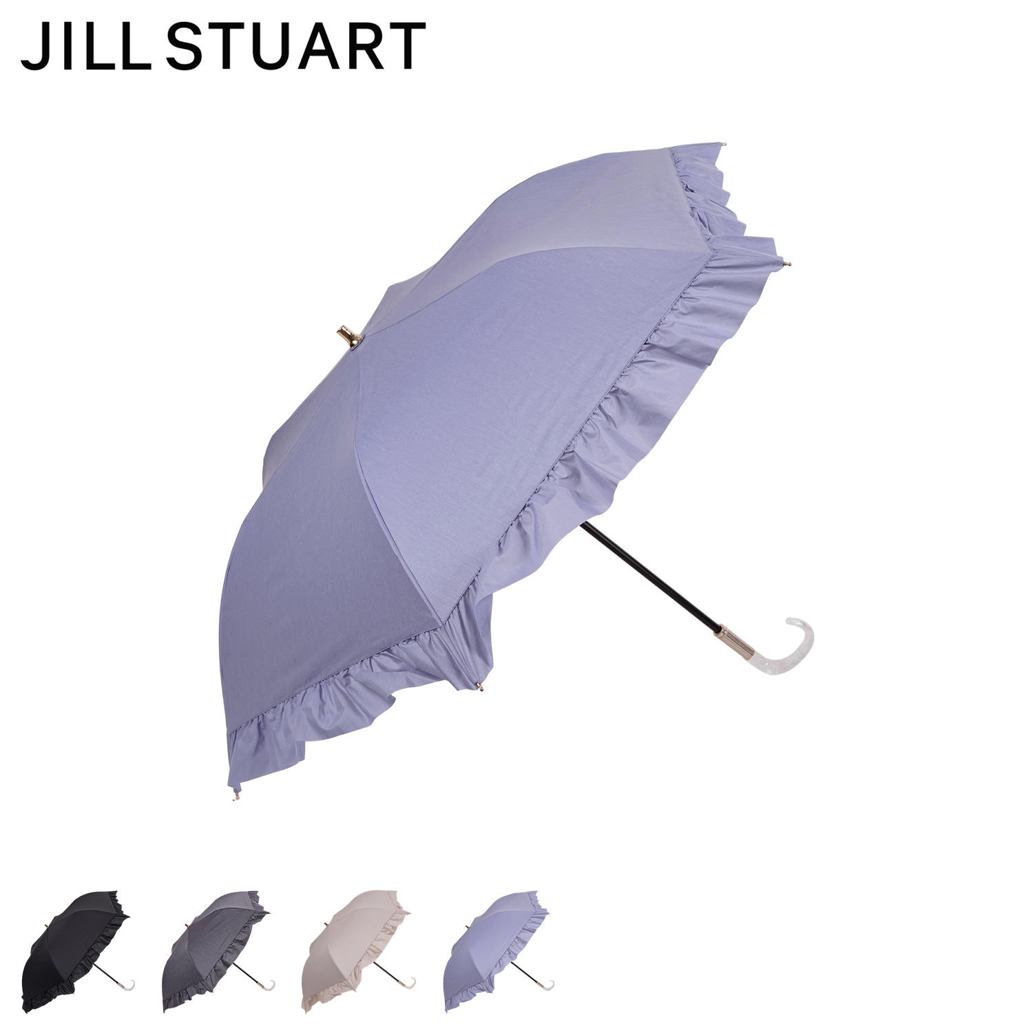 ジル スチュアート JILL STUART 日傘 折りたたみ 完全晴雨兼用 軽量 レディース 50cm UVカット 遮熱 紫外線対策 1JI  22065 : jil-22065 : スニークオンラインショップ - 通販 - Yahoo!ショッピング