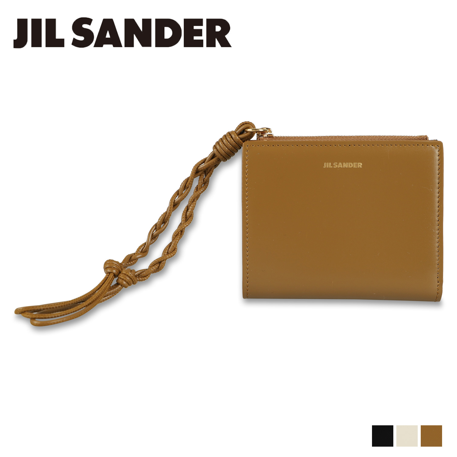 ジルサンダー JIL SANDER 財布 二つ折り ミニ フレンチ ウォレット レディース 本革 MINI FRENCH WALLET  JSPU840159 WUS69158N