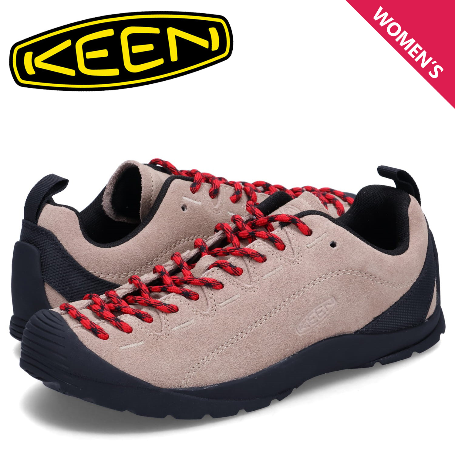 KEEN キーン ジャスパー スニーカー レディース JASPER ベージュ