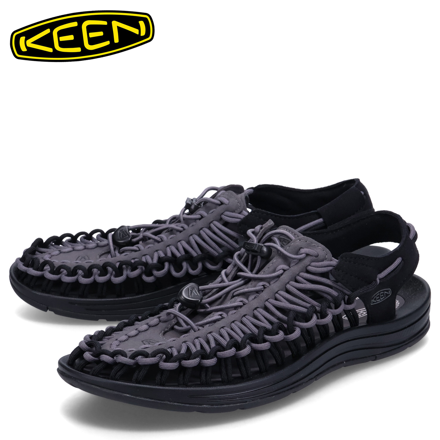 KEEN 27.5cm新品スポーツサンダル ブラック/グレー KEEN 27cm新品スポーツサンダル ブラック/グレー 新品タグ付き