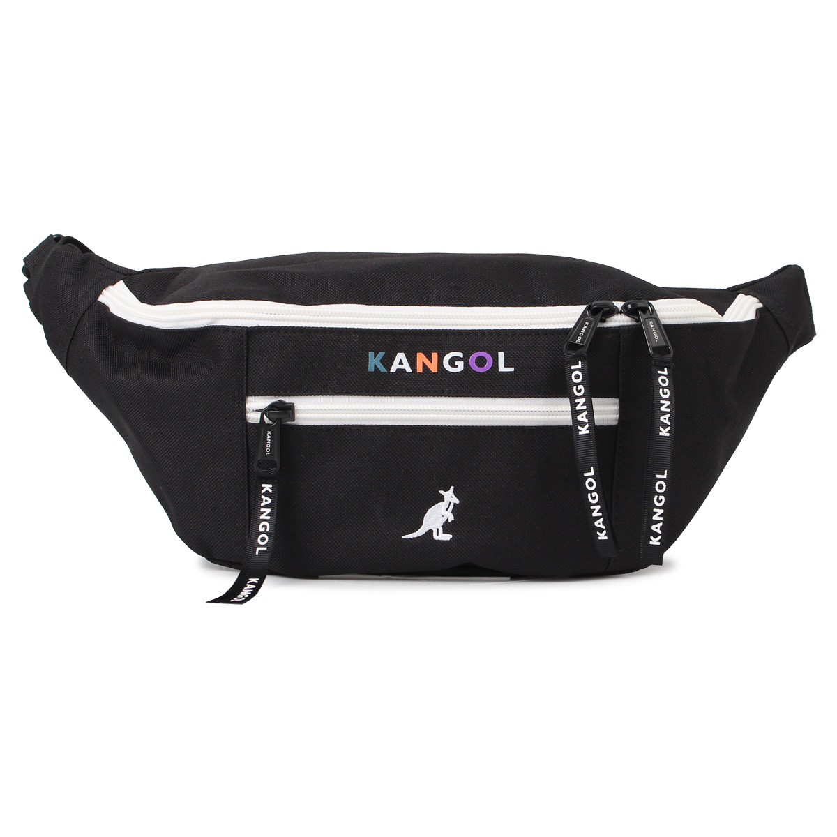 カンゴール KANGOL バッグ ボディバッグ ウエストバッグ メンズ レディース BODY BAG ブラック グレー ベージュ 黒 KGSA-BG00093 | KANGOL | 03