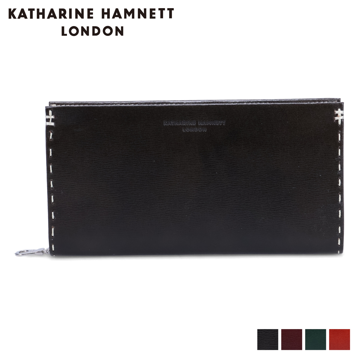 キャサリンハムネット ロンドン KATHARINE HAMNETT LONDON 財布 長財布 メンズ レディース 490-58707 KATHARINE HAMNETT LONDON（キャサリンハムネットロンドン