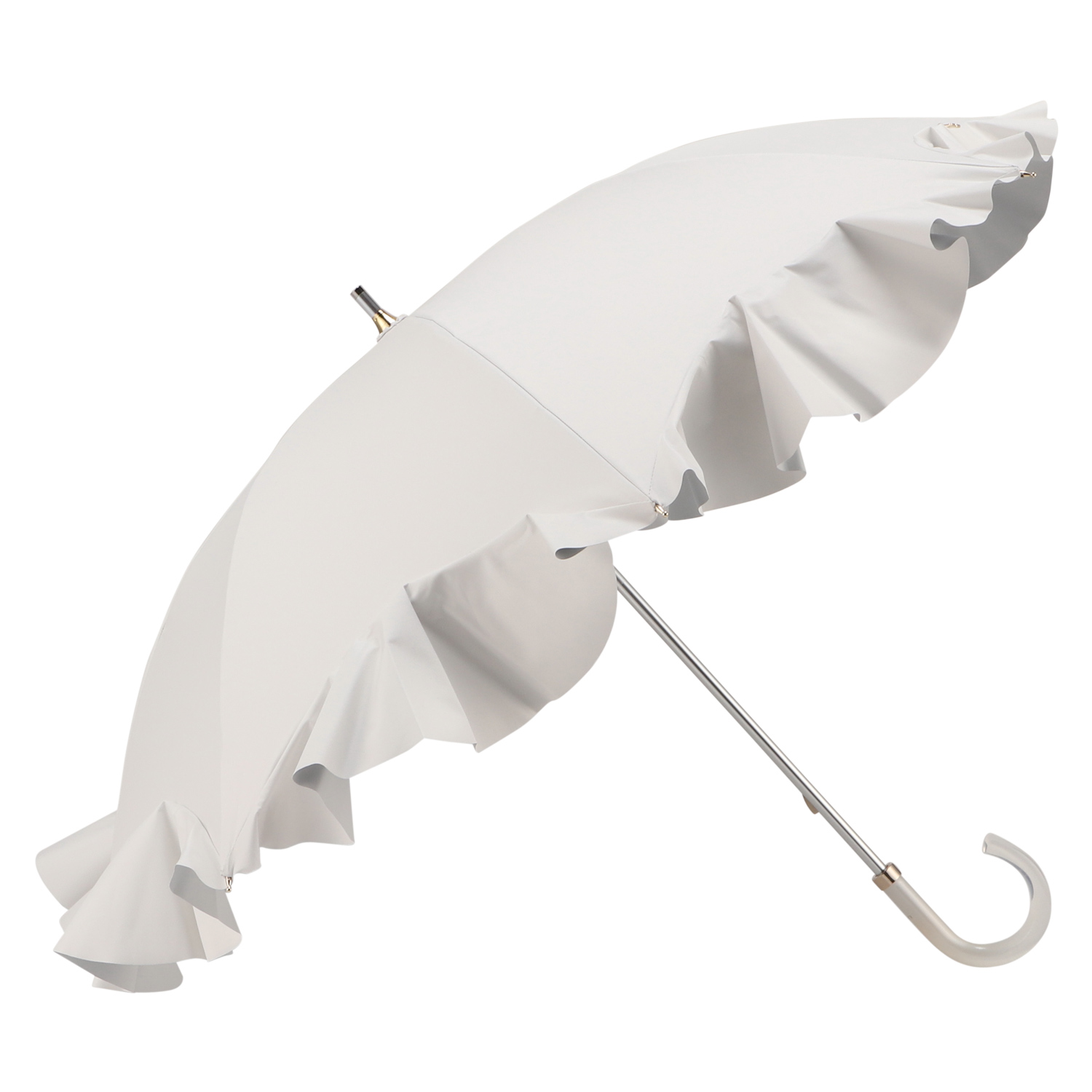 ランバンオンブルー LANVIN en Bleu 日傘 長傘 晴雨兼用 ショート 雨傘 レディース 50cm 遮光 遮蔽 UVカット 紫外線対策 ラッフルフリル 22-084-11852-06 | LANVIN en Bleu | 03