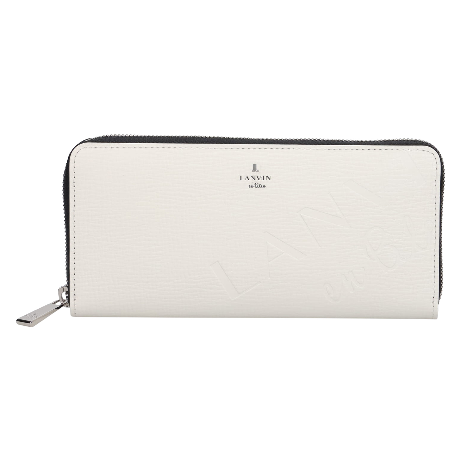 LANVIN en Bleu ランバンオンブルー 財布 長財布 メンズ ラウンド 