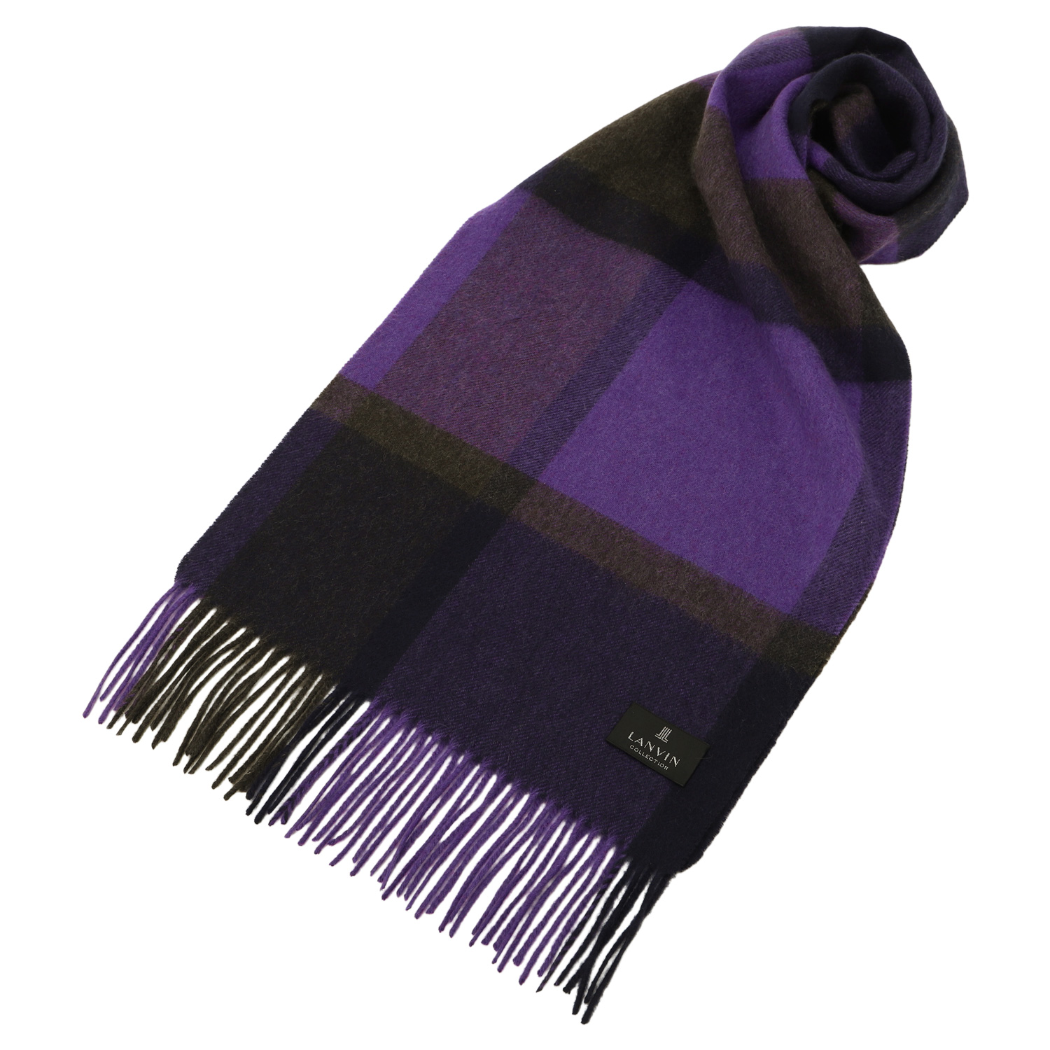 LANVIN マフラー チェックのおすすめ人気商品一覧 通販 - Yahoo