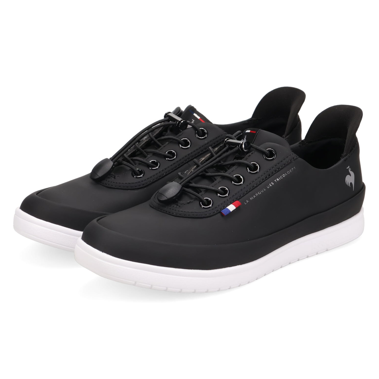 ルコック スポルティフ le coq sportif スニーカー LCS アルマ R SI レディース 軽量 防水 LCS ALMA R SI ブラック ホワイト 黒 白 LU5SRS26LZ | le coq sportif | 01