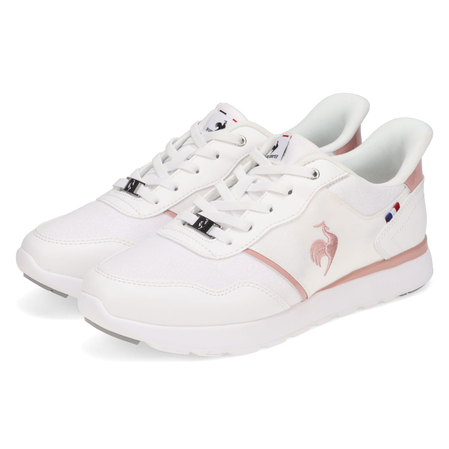 ルコック スポルティフ le coq sportif スニーカー ラ セーヌ LM SI レディース 軽量 LA SEINE LM SI ブラック ピンク 黒 LU5SSN24LZ | le coq sportif | 02