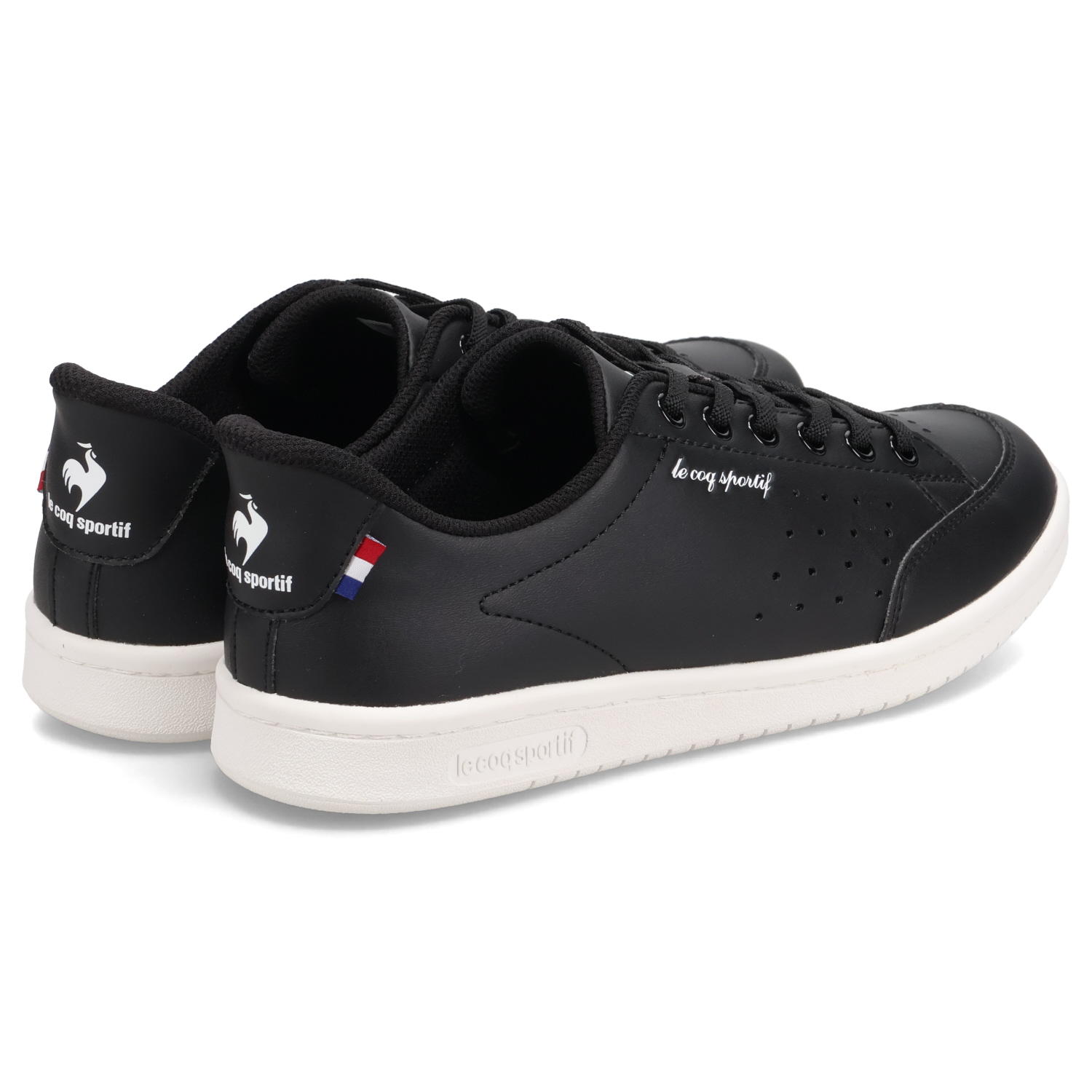 ルコック スポルティフ le coq sportif スニーカー ラ ローラン SI レディース 2Eワイズ LA ROLAND SI ブラック 黒 QL3XJC06BW le coq sportif（ルコックスポルティフ） ルコック スポルティフ