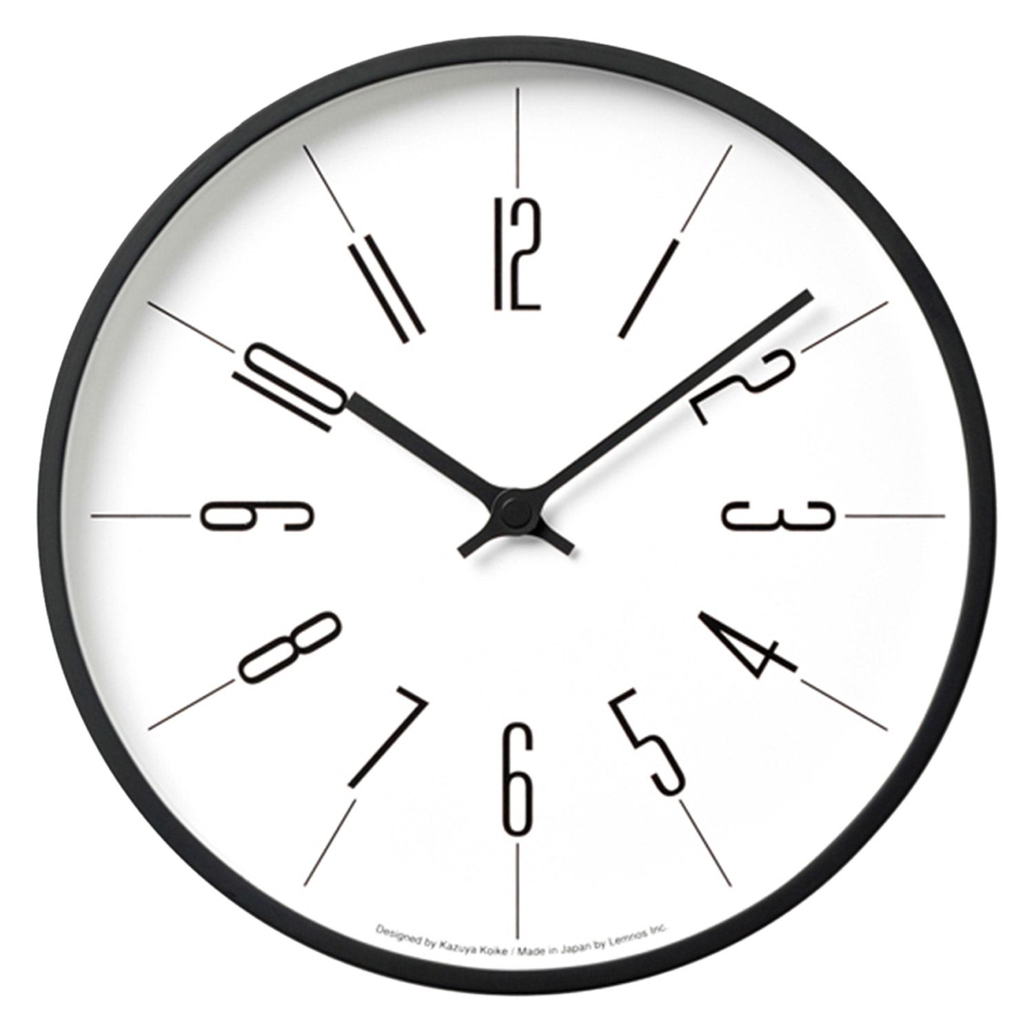 Lemnos（レムノス） タカタレムノス 時計 壁掛け 電波時計 クロック