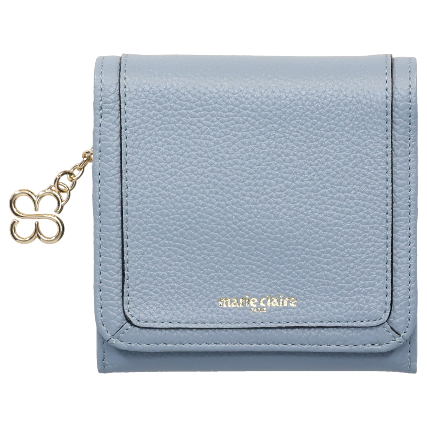【美品】Marie Claire マリクレール 二つ折り財布 ミニ財布 本革 Marie Claire マリクレール marie claire 財布 二つ折り ミニ