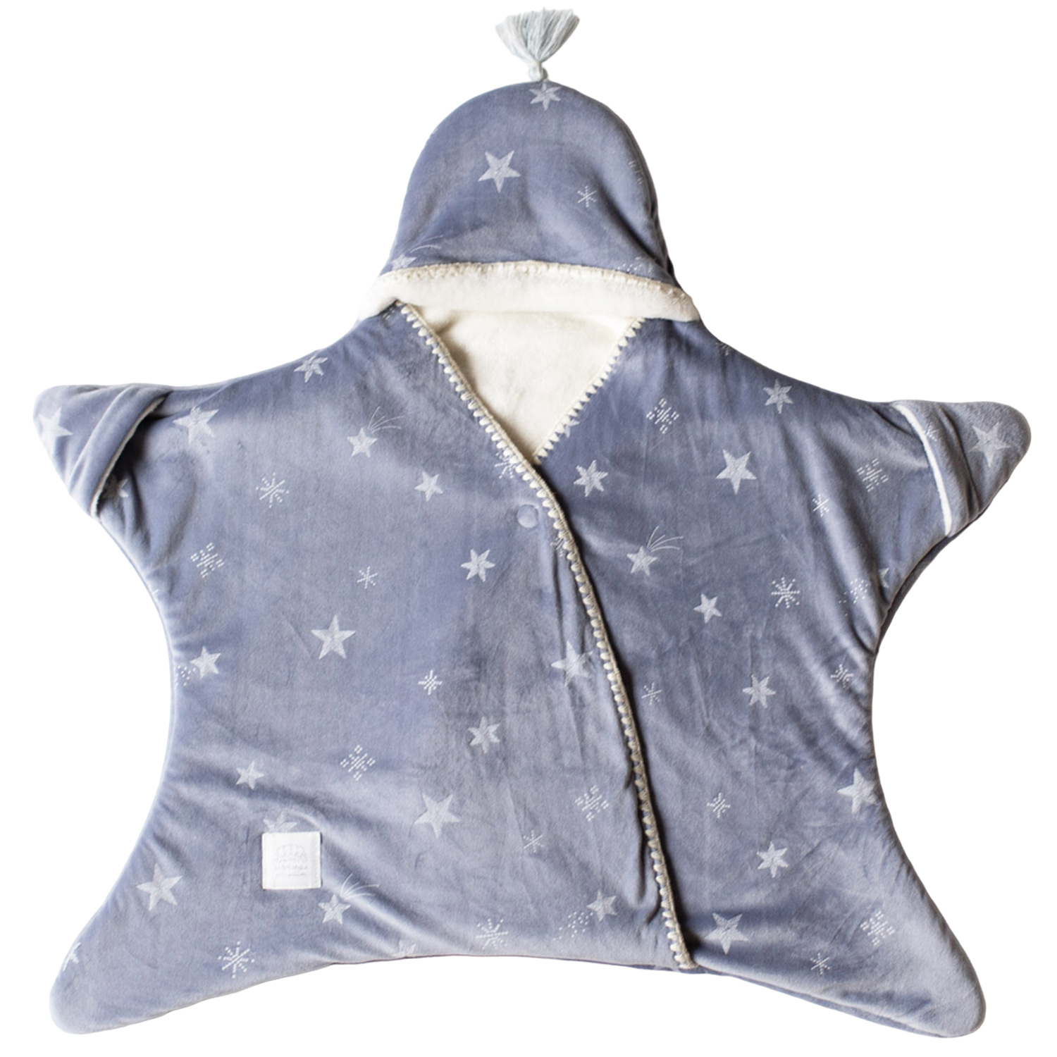 おくるみ モクモフ オンライン mocmof 星 おくるみの通販