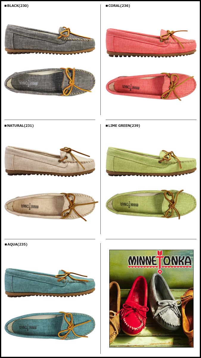 Minnetonka（ミネトンカ） モカシン キャンバス モック CANVAS MOC