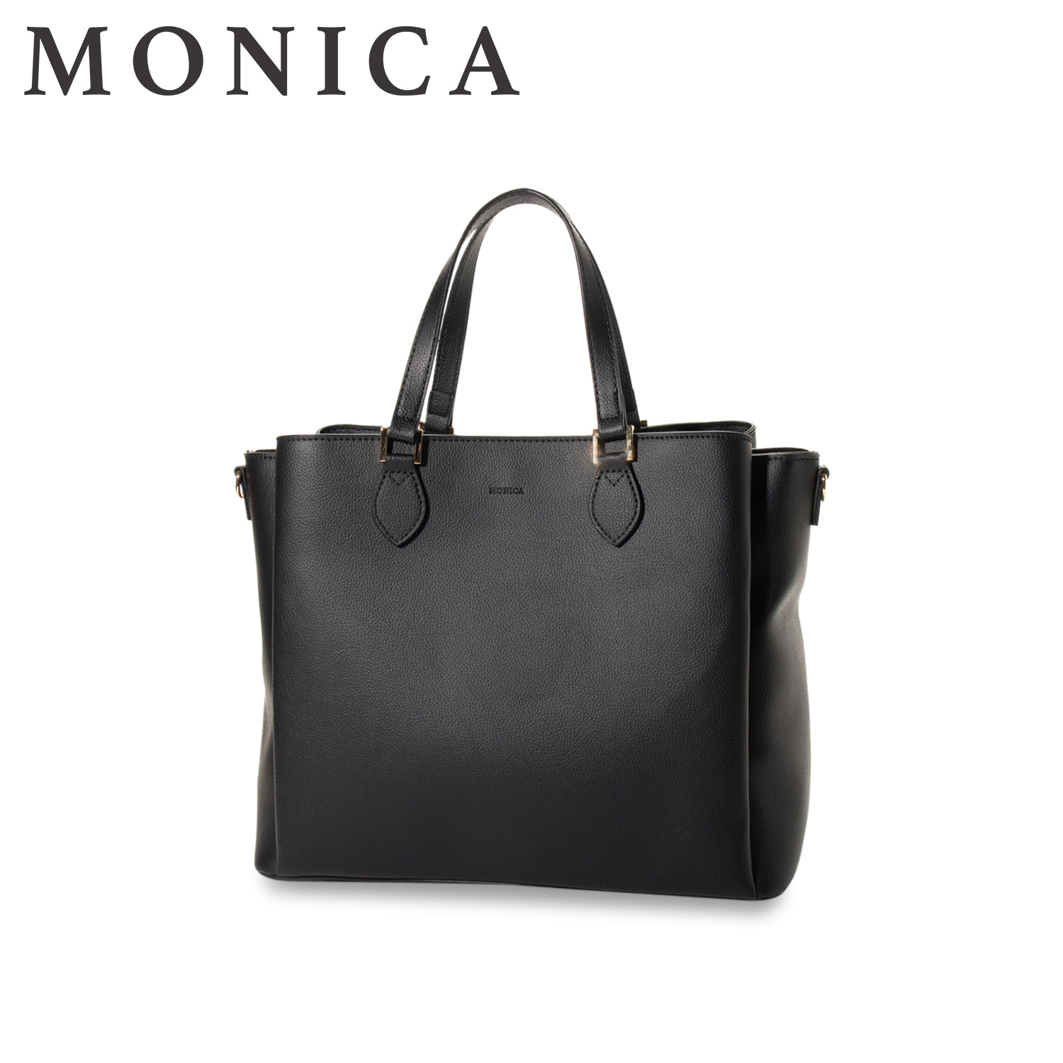 バッグ moni MONICA モニカ トートバッグ レディース ファスナー付き 大きめ