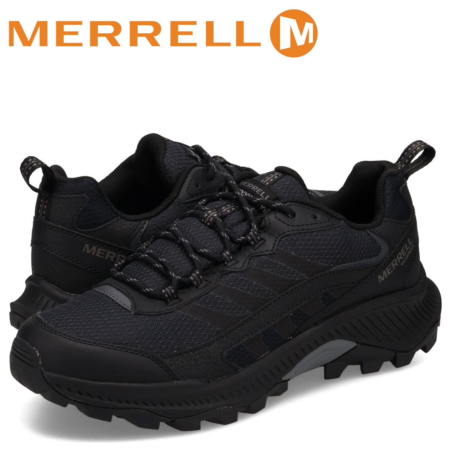 MERRELL ハイキングシューズ ゴアテックス ブラック メンズ MERRELL メレル ハイキングシューズ メンズ モアブスピード