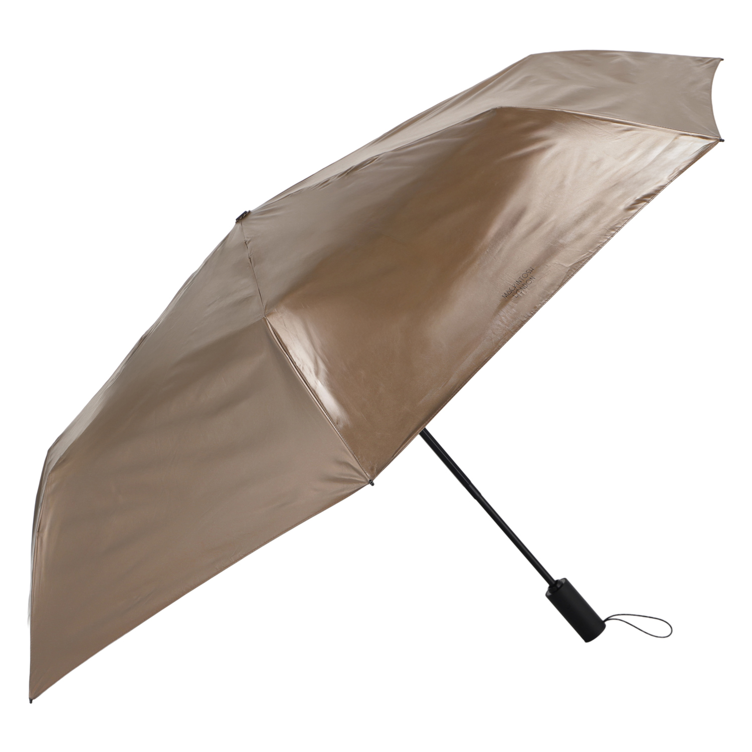 【新品】マッキントッシュ 折り畳み傘 UVカット ベージュ　晴雨兼用 日傘 雨傘 MACKINTOSH LONDON（マッキントッシュ ロンドン） 日傘 ワンタッチ