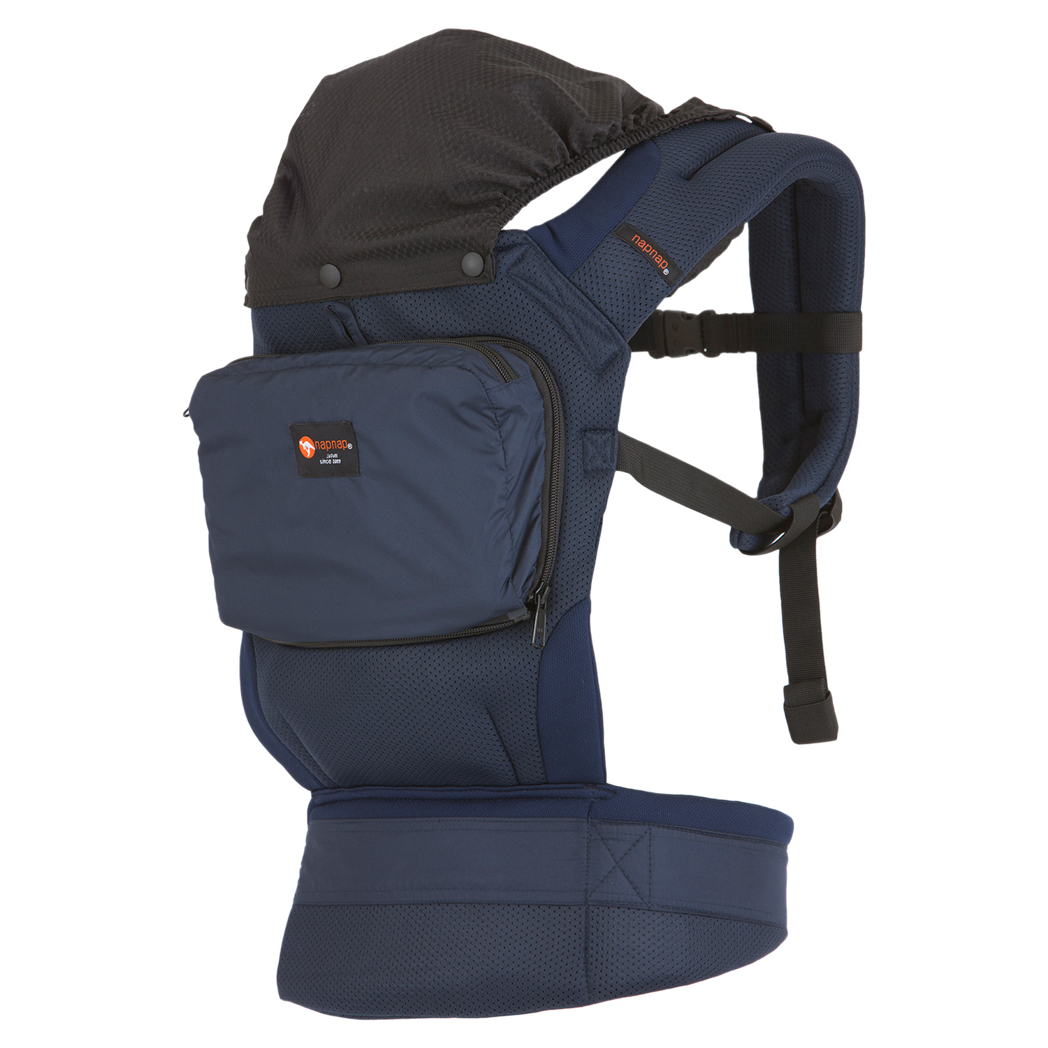 ✨未使用級美品ナップナップ ベーシック　メッシュ　ドライ　ネイビー ナップナップ ベーシック(napnap Basic)メッシュドライ クール