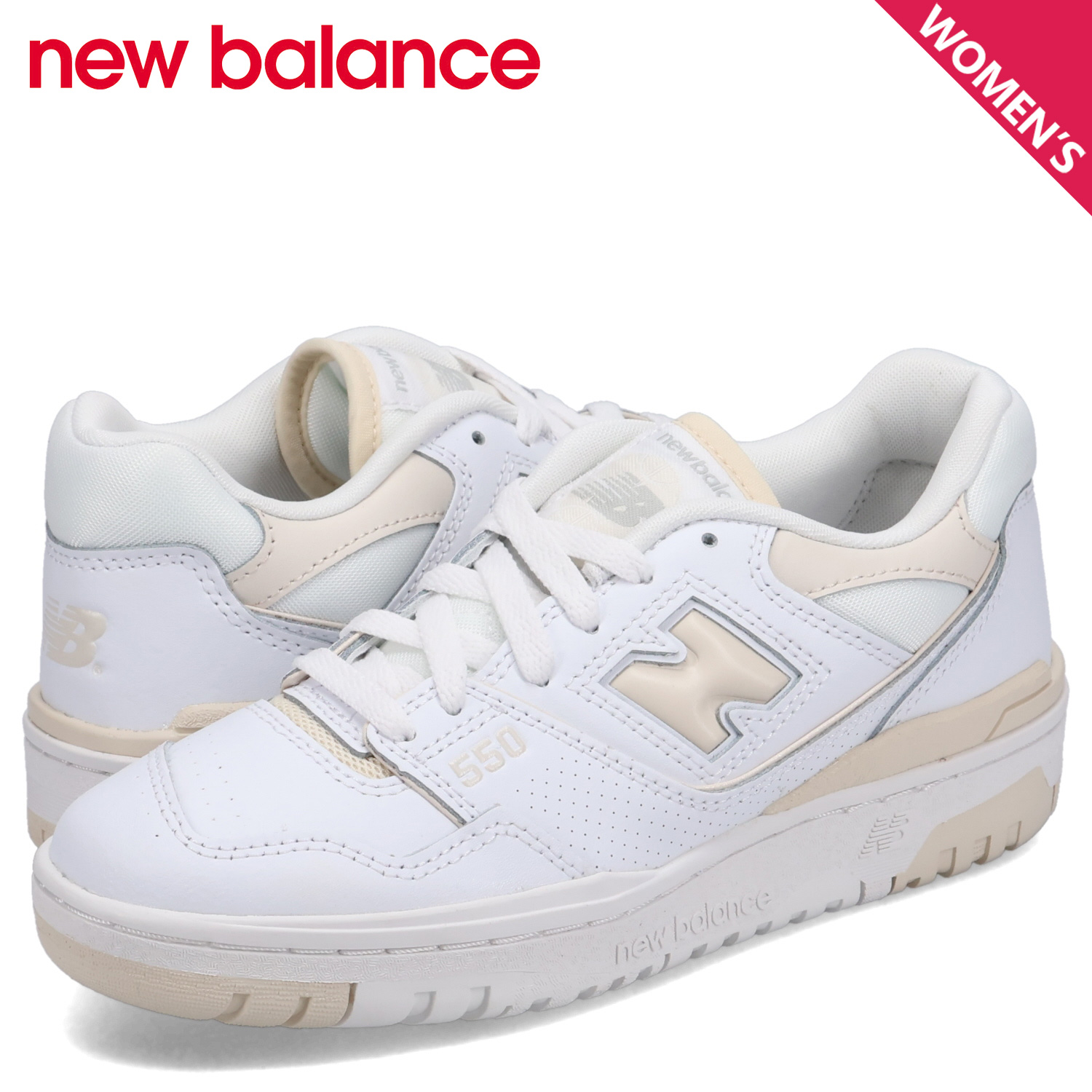 楽天市場】【最大1000円OFFクーポン配布中】 new balance ニューバランス 550 スニーカー メンズ レディース Bワイズ ホワイト 白  BBW550BA : シュガーオンラインショップ