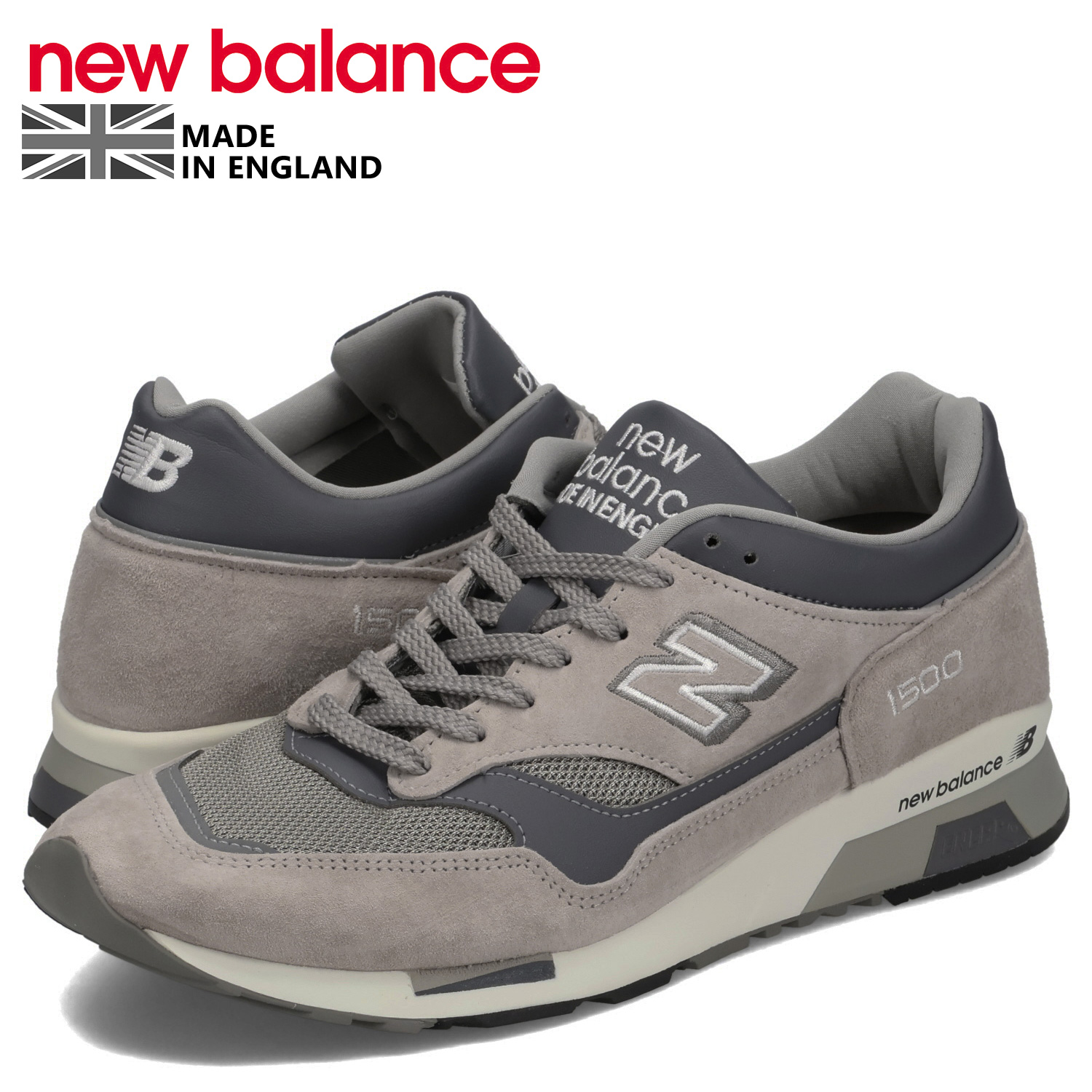 ニューバランス new balance 1500 スニーカー メンズ Dワイズ MADE IN UK グレー U1500PGL : nb-u1500pgl  : スニークオンラインショップ - 通販 - Yahoo!ショッピング