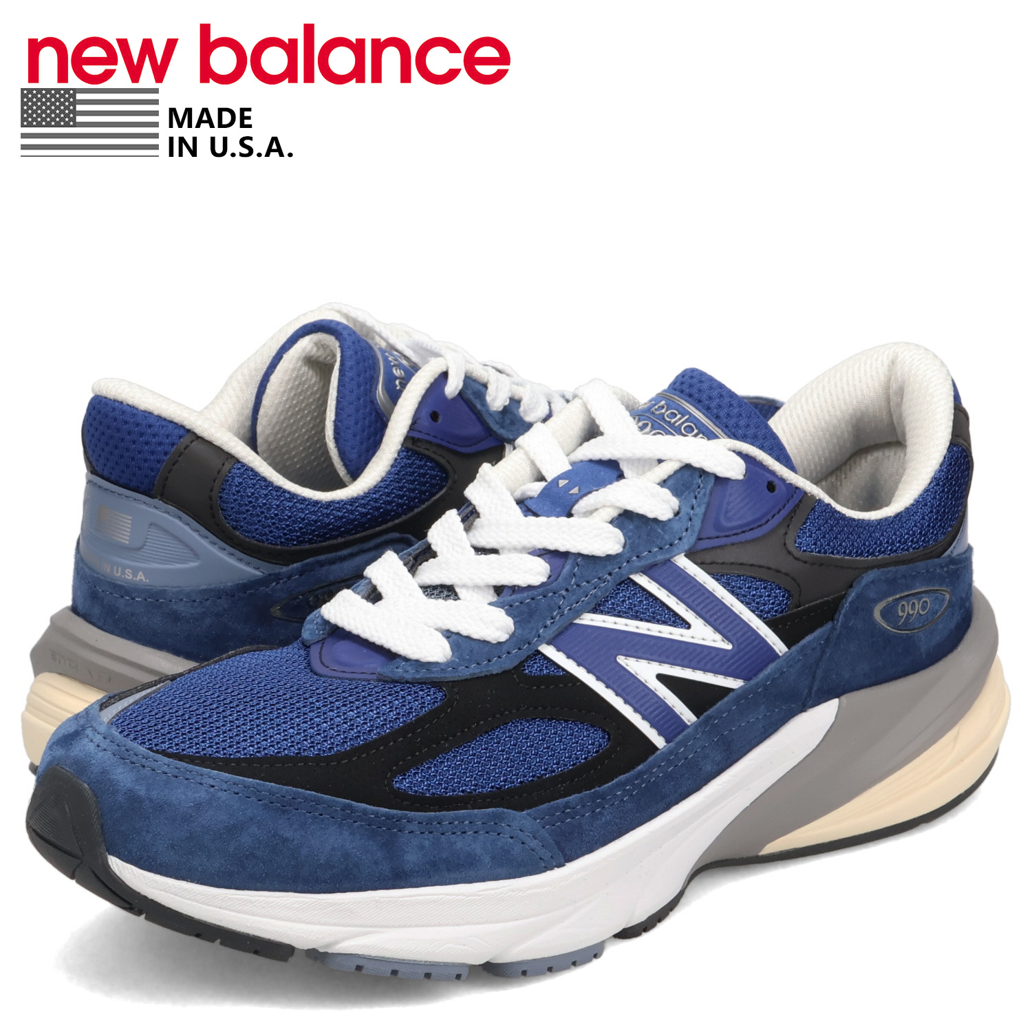 NB ニューバランス U990 TC6 グレー ネイビー29cm 国内正規品 new balance U990 V6 