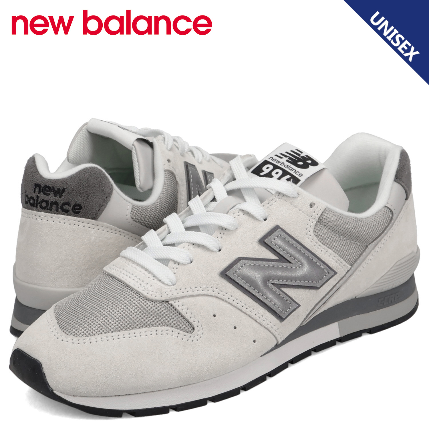 new balance 996 ホワイト スニーカー　未使用 New Balance（ニューバランス） new balance 996 V2 スニーカー メンズ