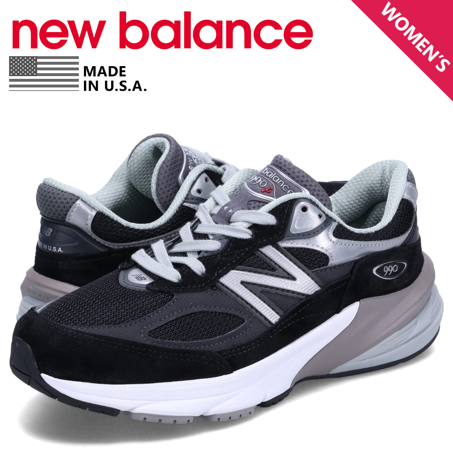 ニューバランス new balance 990 スニーカー レディース MADE IN USA D