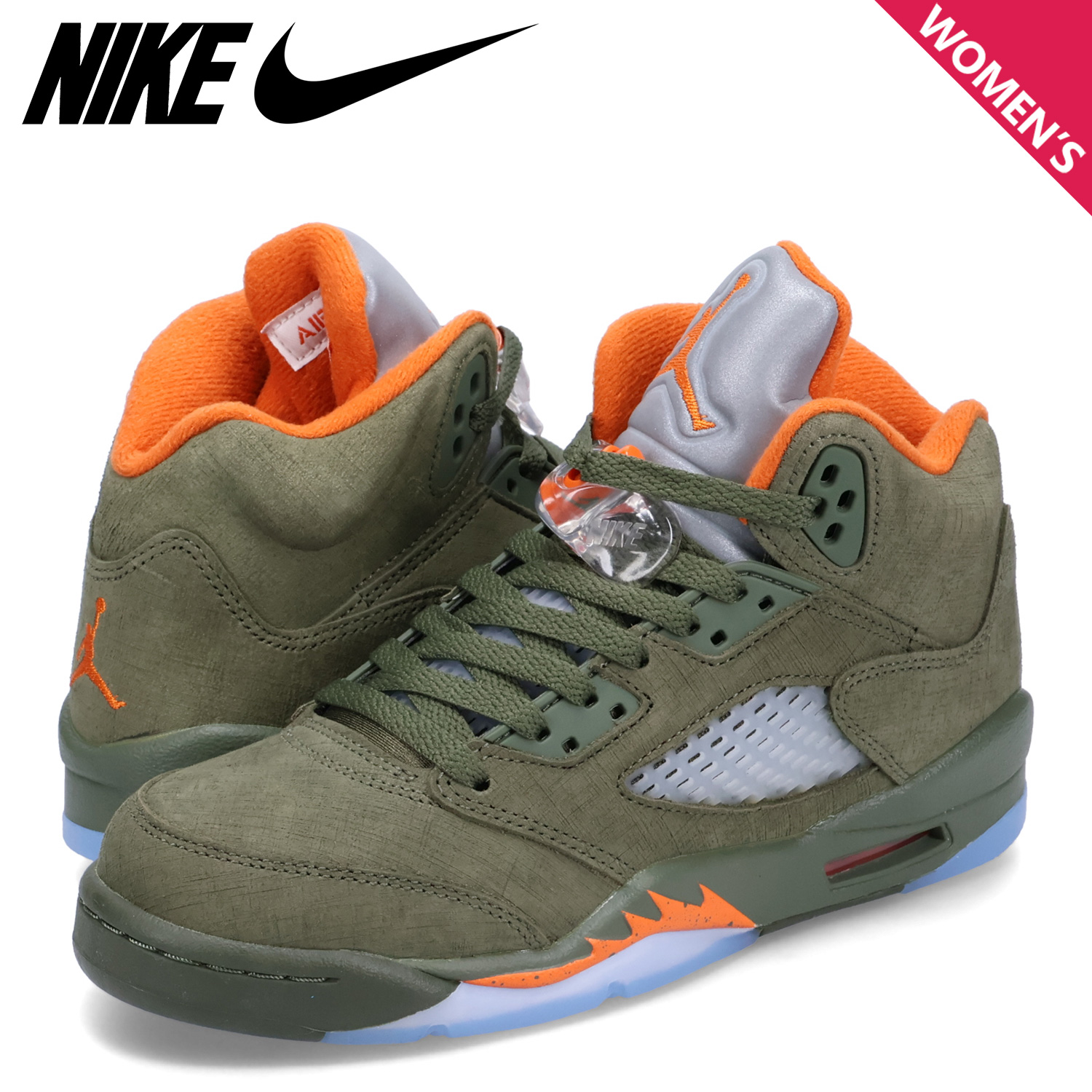 NIKE ナイキ エアジョーダン5 レトロ スニーカー レディース AIR