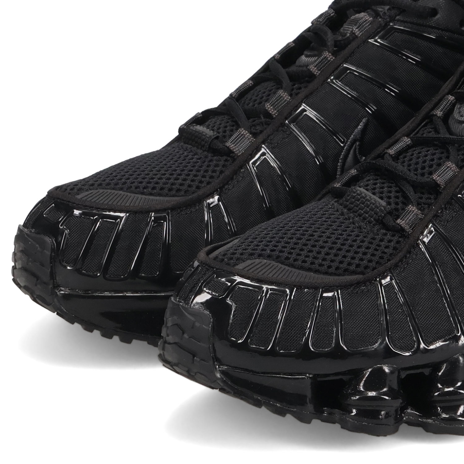 NIKE ショックス TL レスアッフ スニカ AV3595 002 NIKE SHOX TL BLACK/BLACK-MTLC HEMATITE-MAX ORANGE（ナイキ