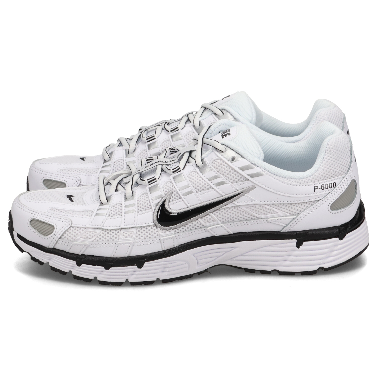 NIKE ナイキ スニーカー メンズ レディース P-6000 ホワイト 白