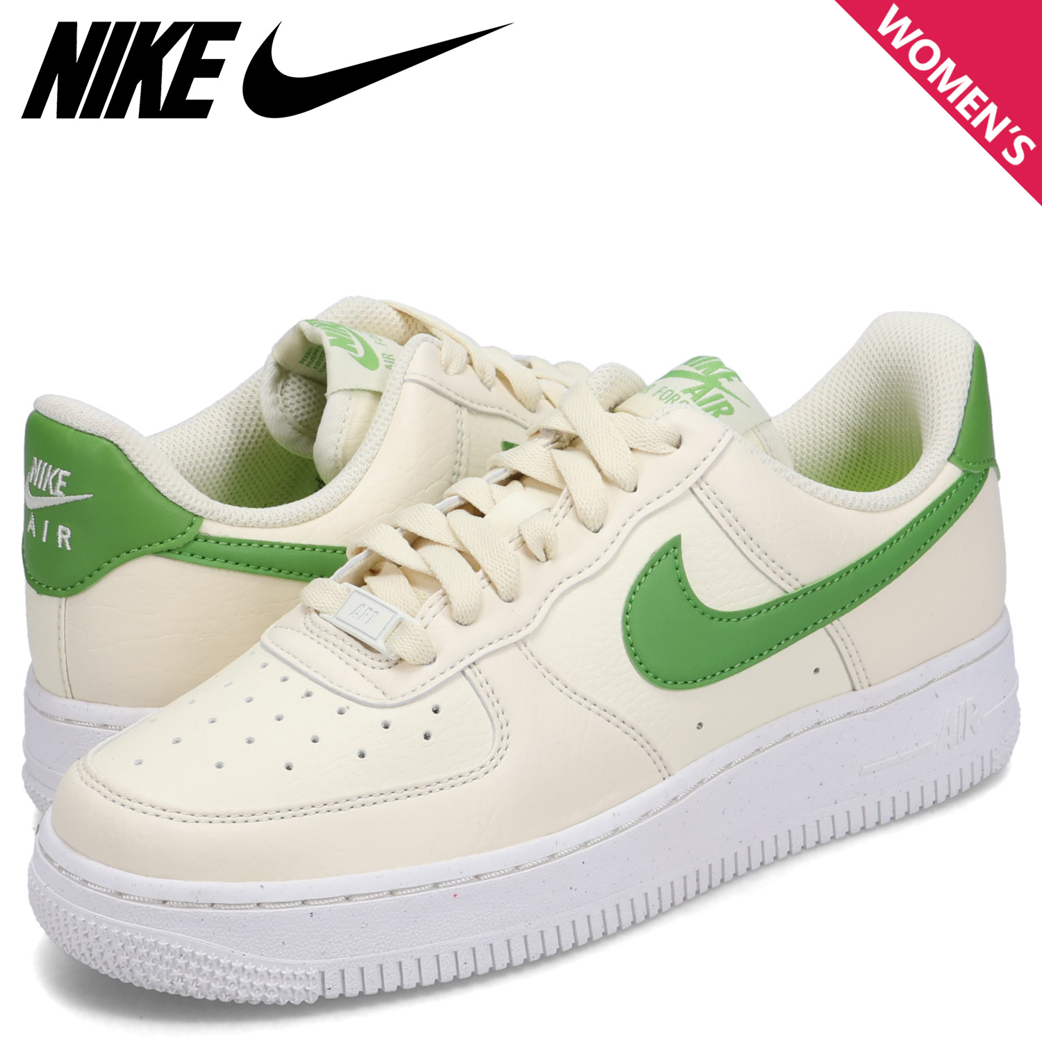 ナイキ NIKE エアフォース1 07 ネクストネイチャー スニーカー レディース WMNS AIR FORCE 1 LOW NEXT NATURE  クリーム DV3808-102