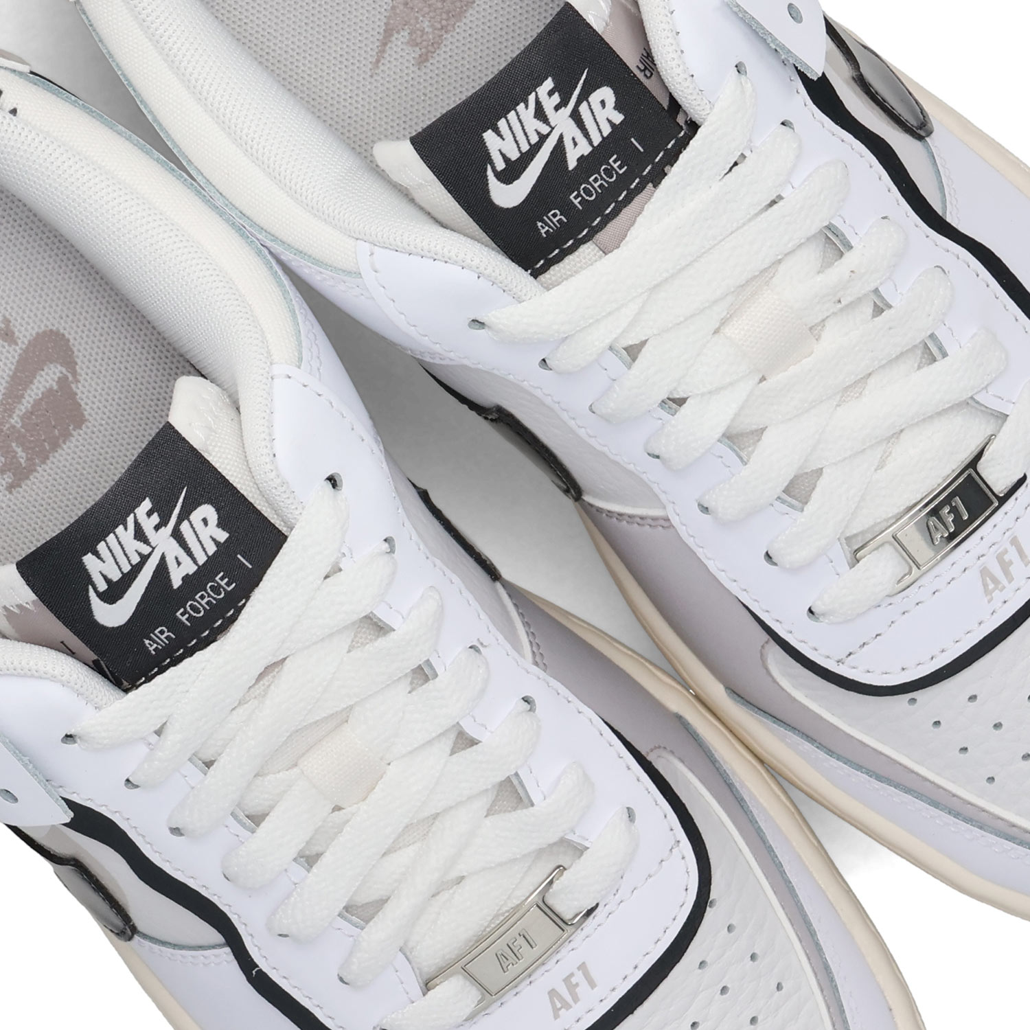 NIKE エアフォス1シャトウレスアッフスニカ DZ1847 110 Amazon | [ナイキ] スニーカー AIR FORCE 1 SHADOW エアフォース