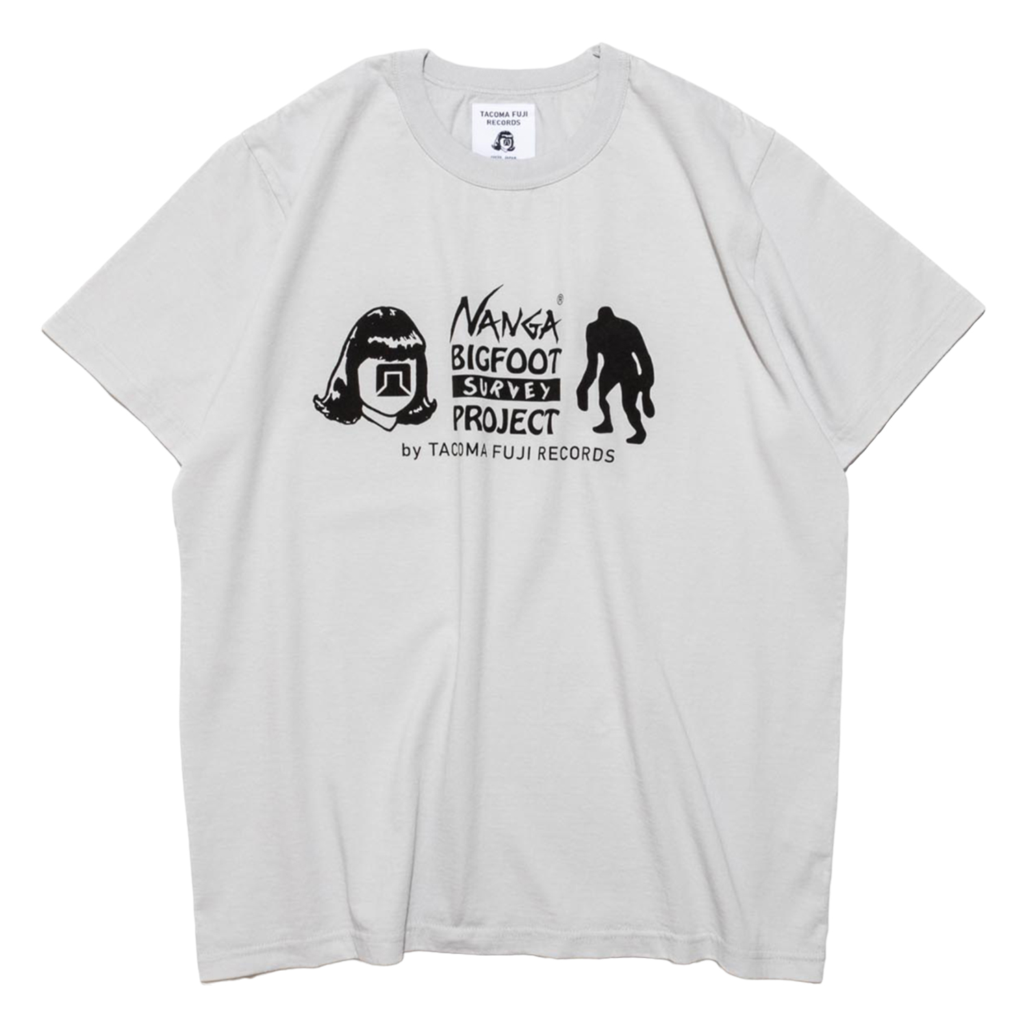 NANGA Tシャツ タコマフジレコード ビッグフットサーベイプロジェクト ロゴティー メンズ レデ...