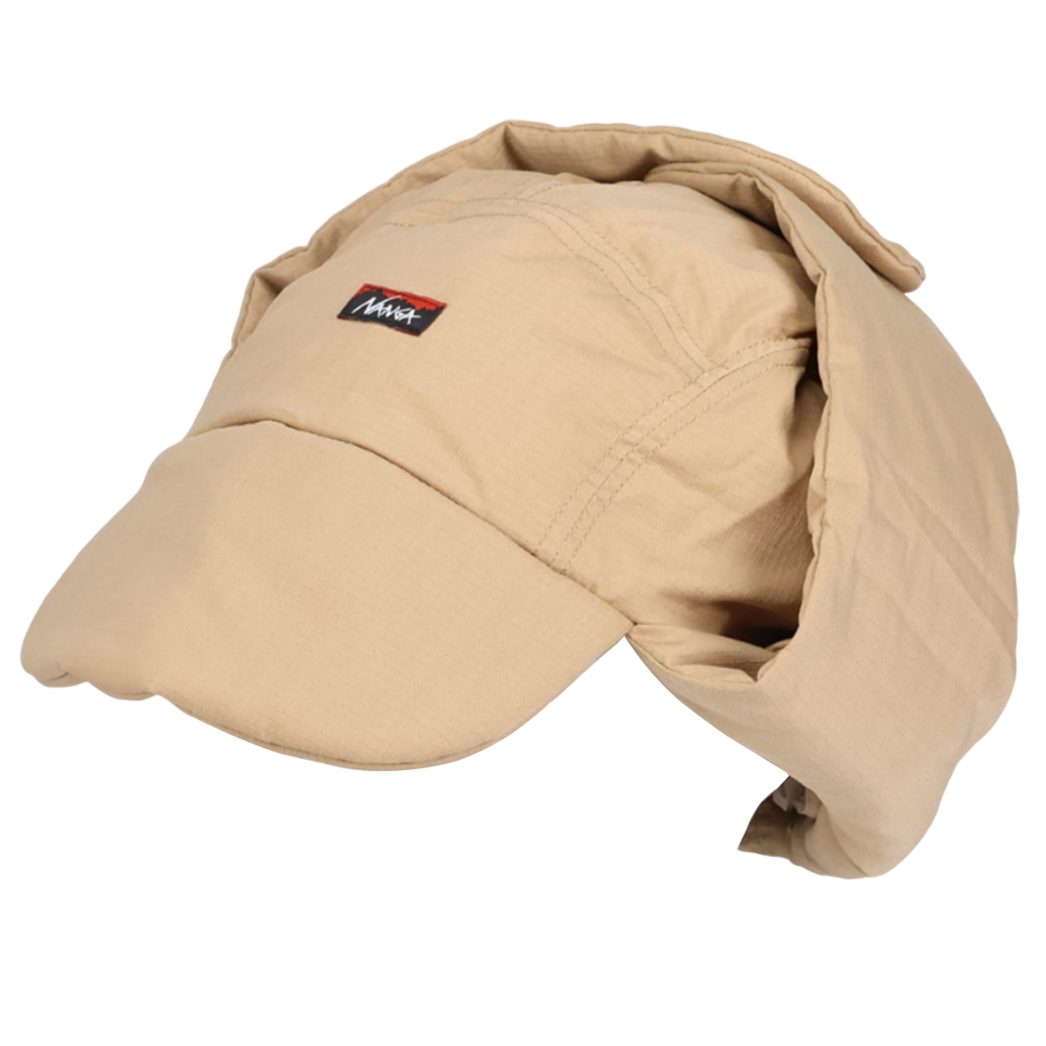 NANGA ナンガ キャップ 帽子 フライトキャップ ヒノックリップストップ ダウンイヤー メンズ レディース HINOC RIPSTOP DOWN EAR FLAP CAP NA2441-3B101-A | NANGA | 02