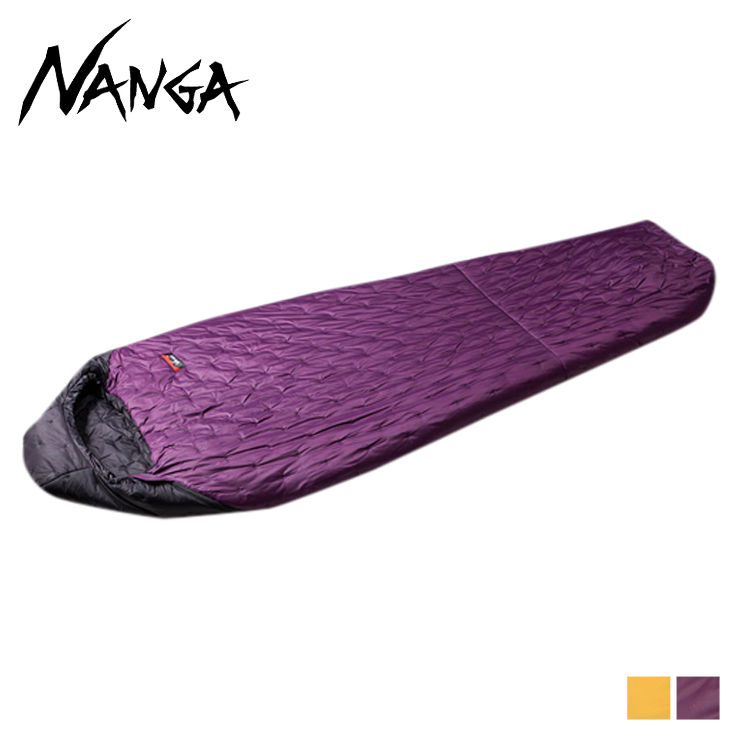 未使用✨NANGA ナンガ シュラフ ドッテド パディング バッグ マミー型 NANGA ナンガ シュラフ 寝袋 ドッテド パディング バッグ マミー