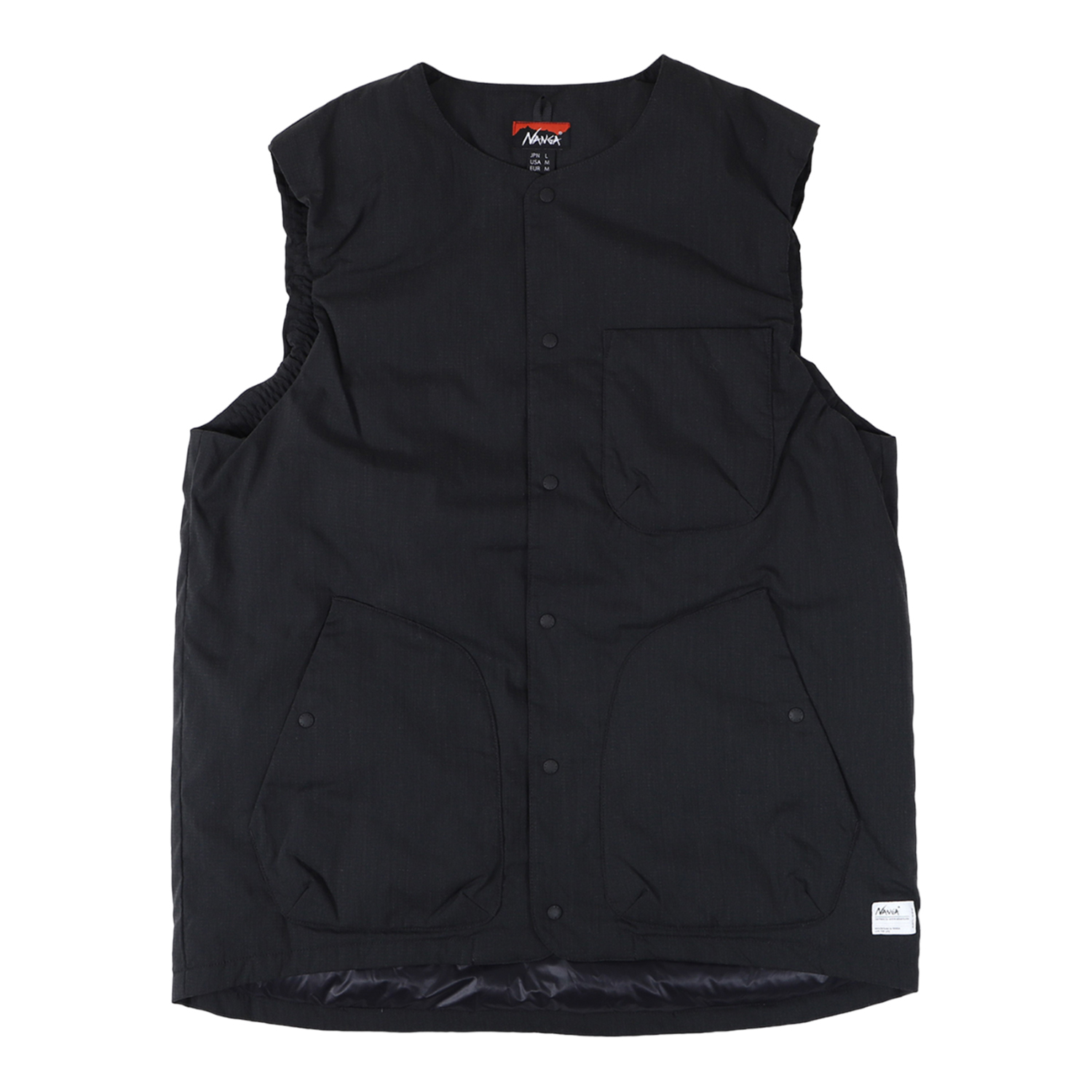 NANGA ナンガ 焚火 ベスト インナーダウン アウター メンズ レディース TAKIBI RIPSTOP INNER DOWN VEST ND2241-1B301｜sneak｜04