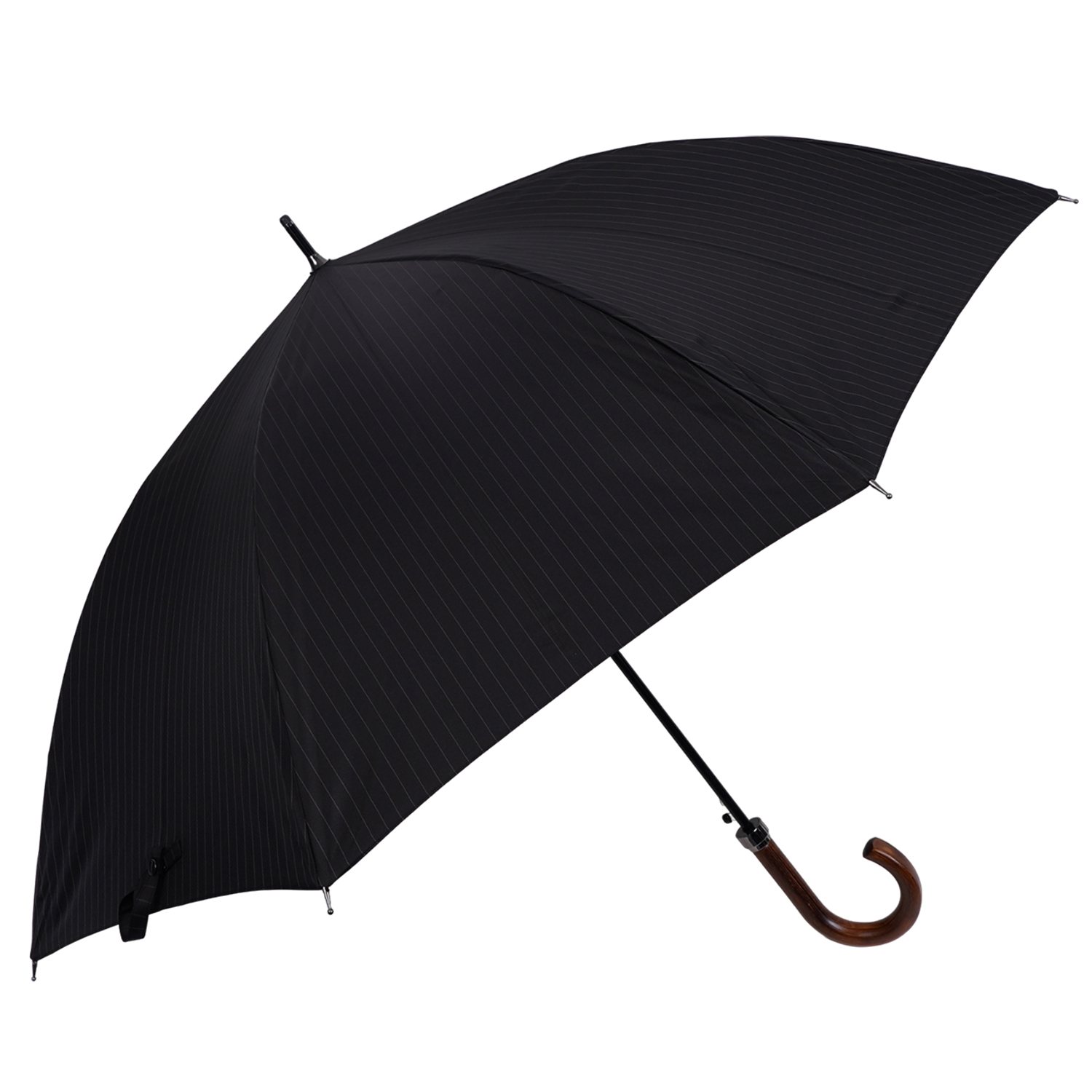 ポールスチュアート Paul Stuart 長傘 雨傘 メンズ 65cm 軽い 大きい ブラック ネ...
