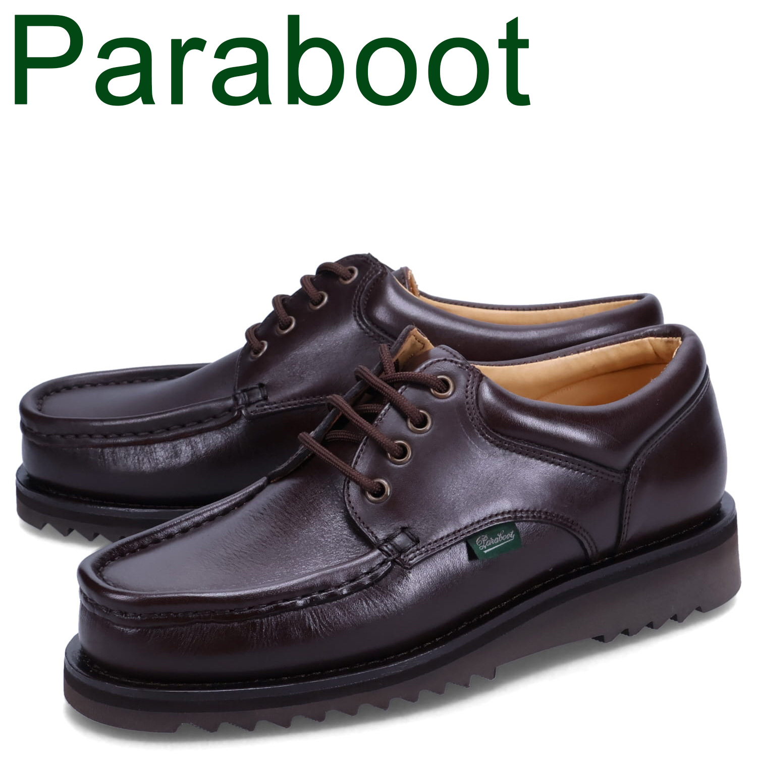 パラブーツ PARABOOT ティエール レザーシューズ ビジネス メンズ 本革 THIERS ダーク ブラウン 786403