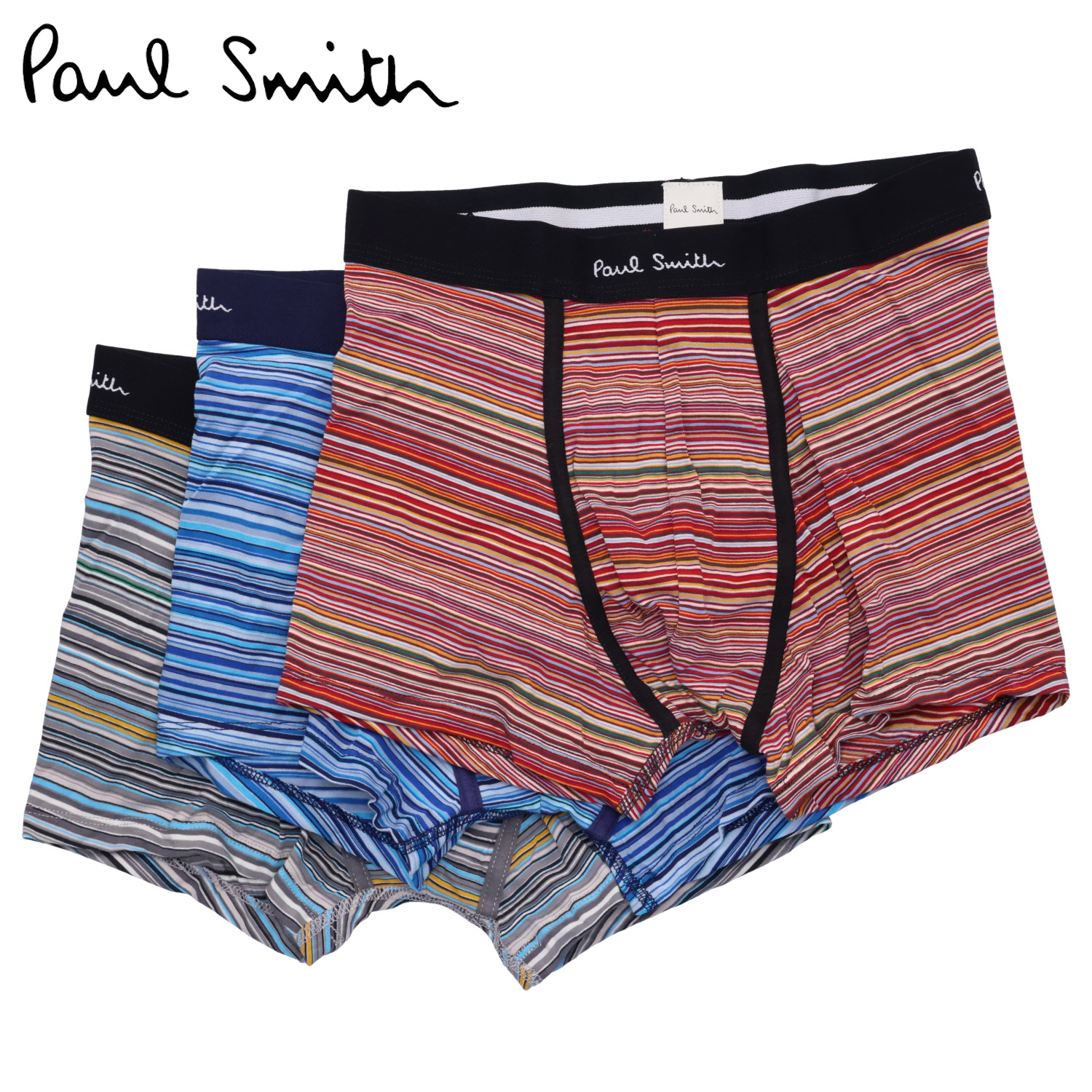 Paul Smith ポールスミス ボクサーパンツ 下着 3枚セット