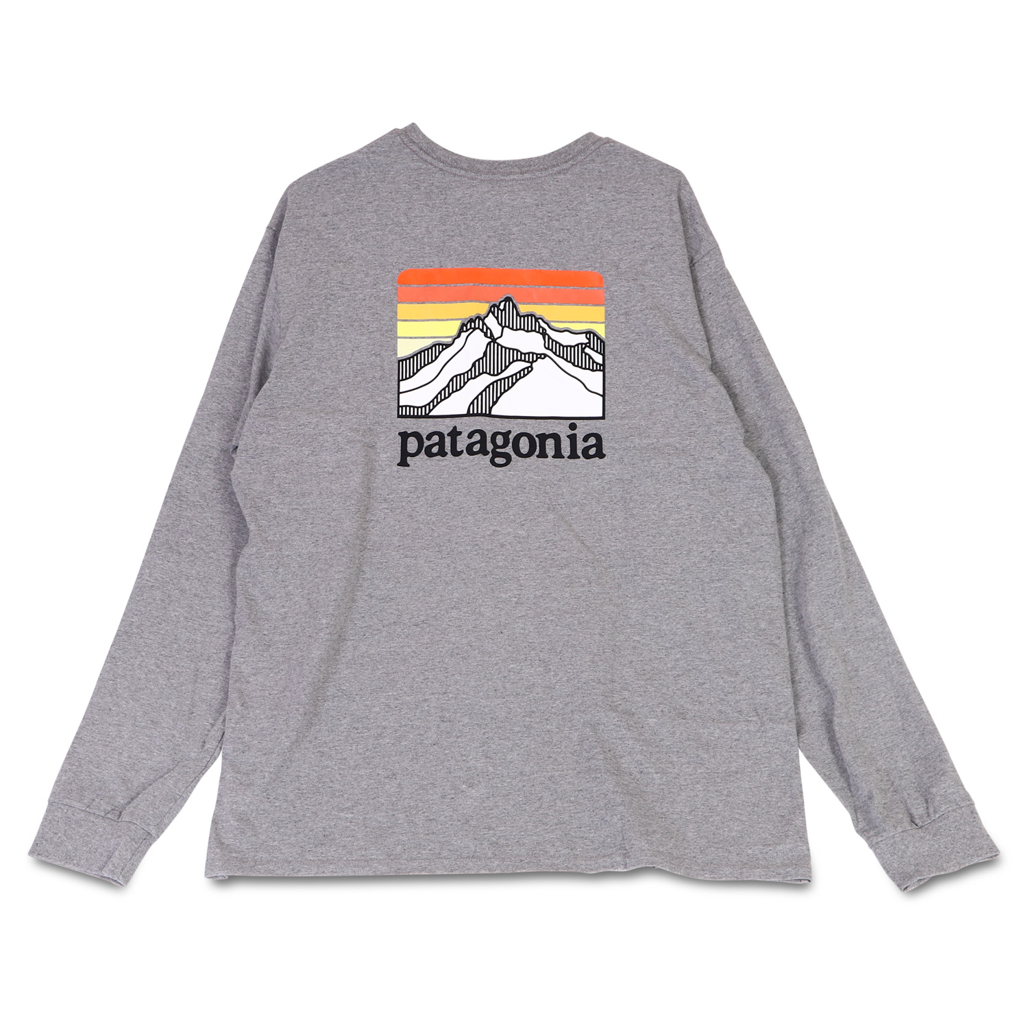 パタゴニア patagonia Tシャツ 長袖 ロンT カットソー メンズ レディース L/S LINE LOGO RIDGE RESPONSIBILI TEE 38517｜sneak｜02